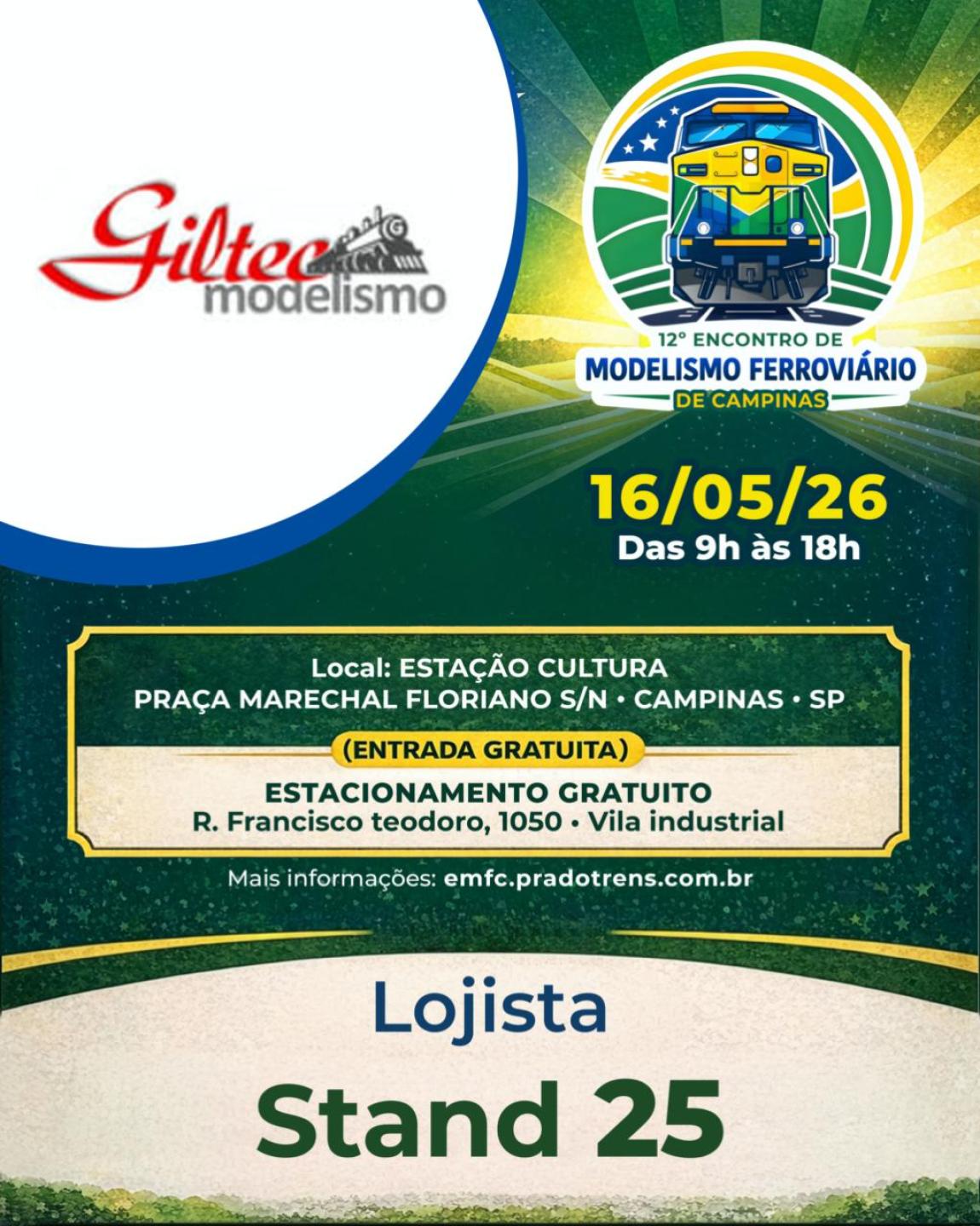 Eventos de Ferreo Modelismo 2026