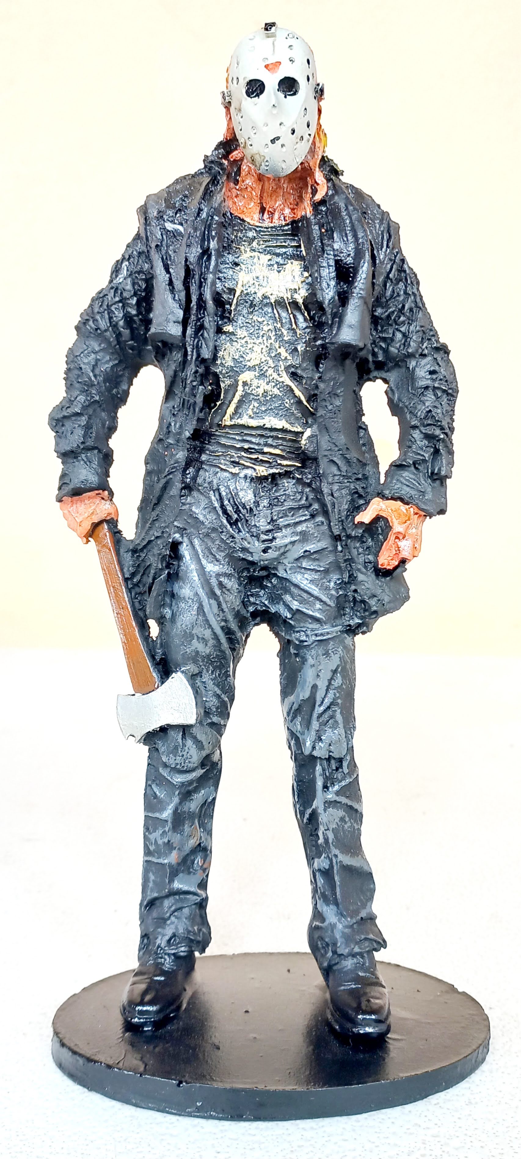 Bonecos Colecionáveis de Resina - Jason Voorhees - 20 cm - RESINA