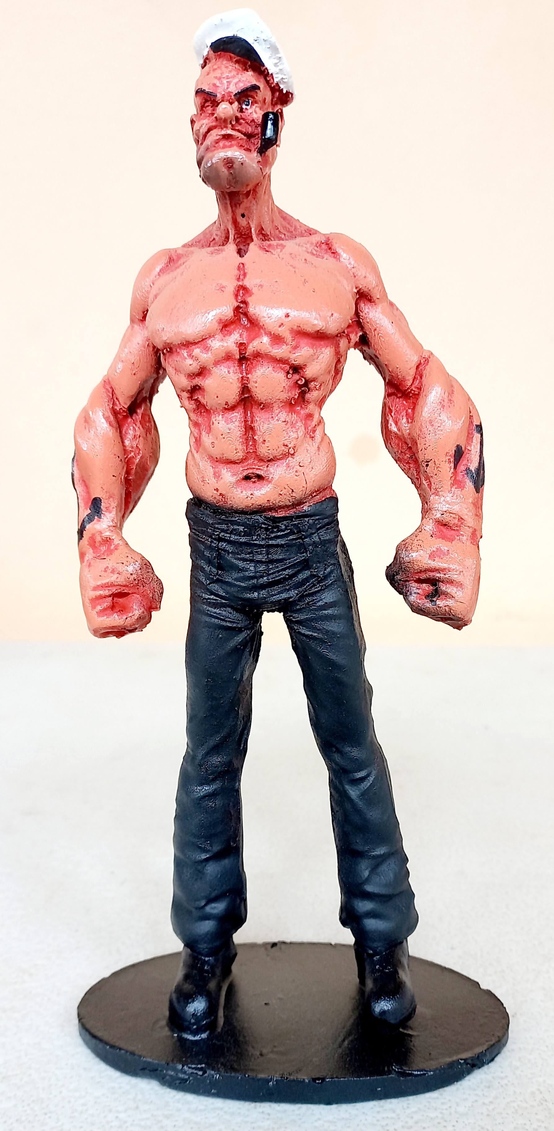 Bonecos Colecionáveis de Resina - Popeye - 19 cm - RESINA