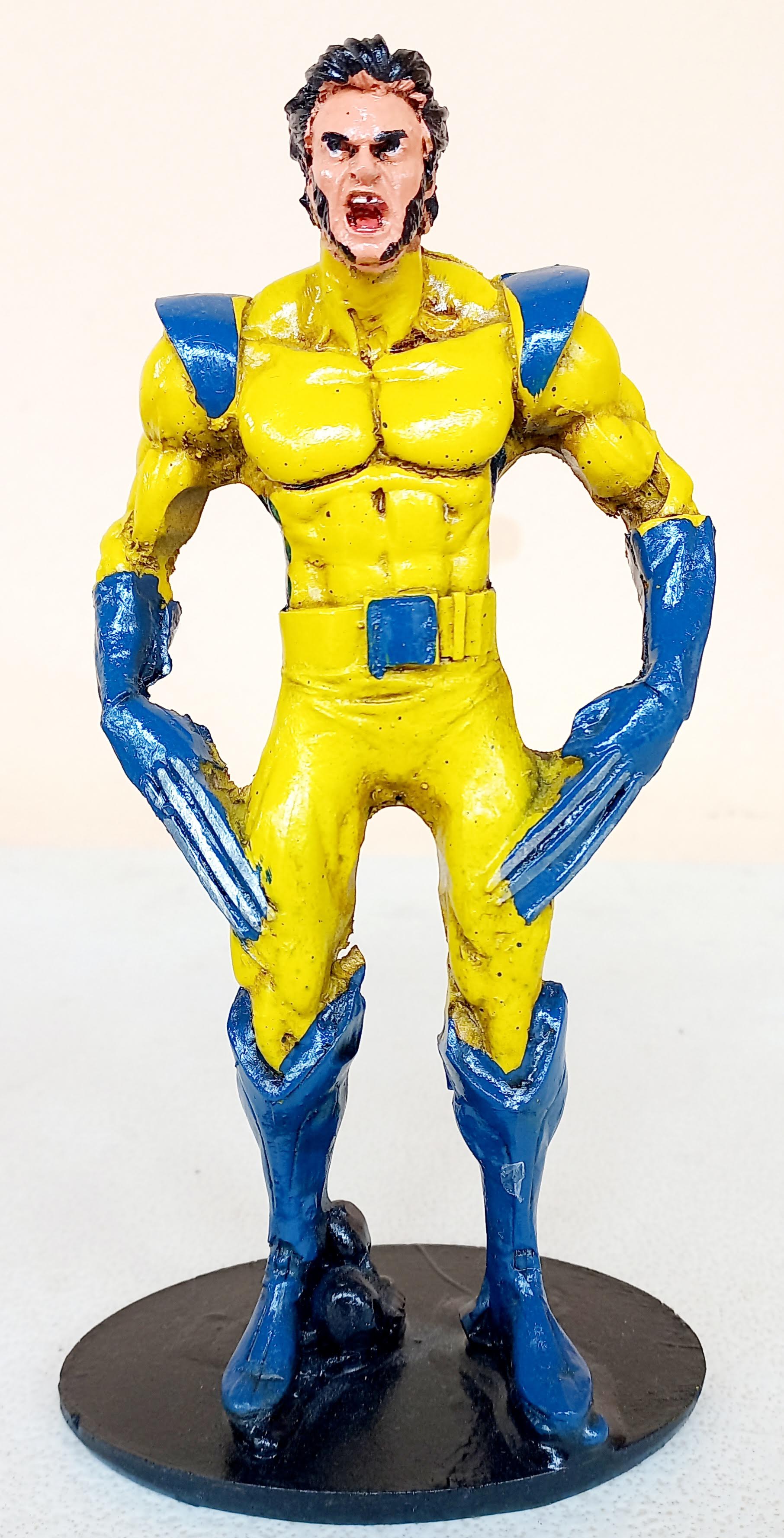 Bonecos Colecionáveis de Resina -Wolverine - 18 cm - RESINA