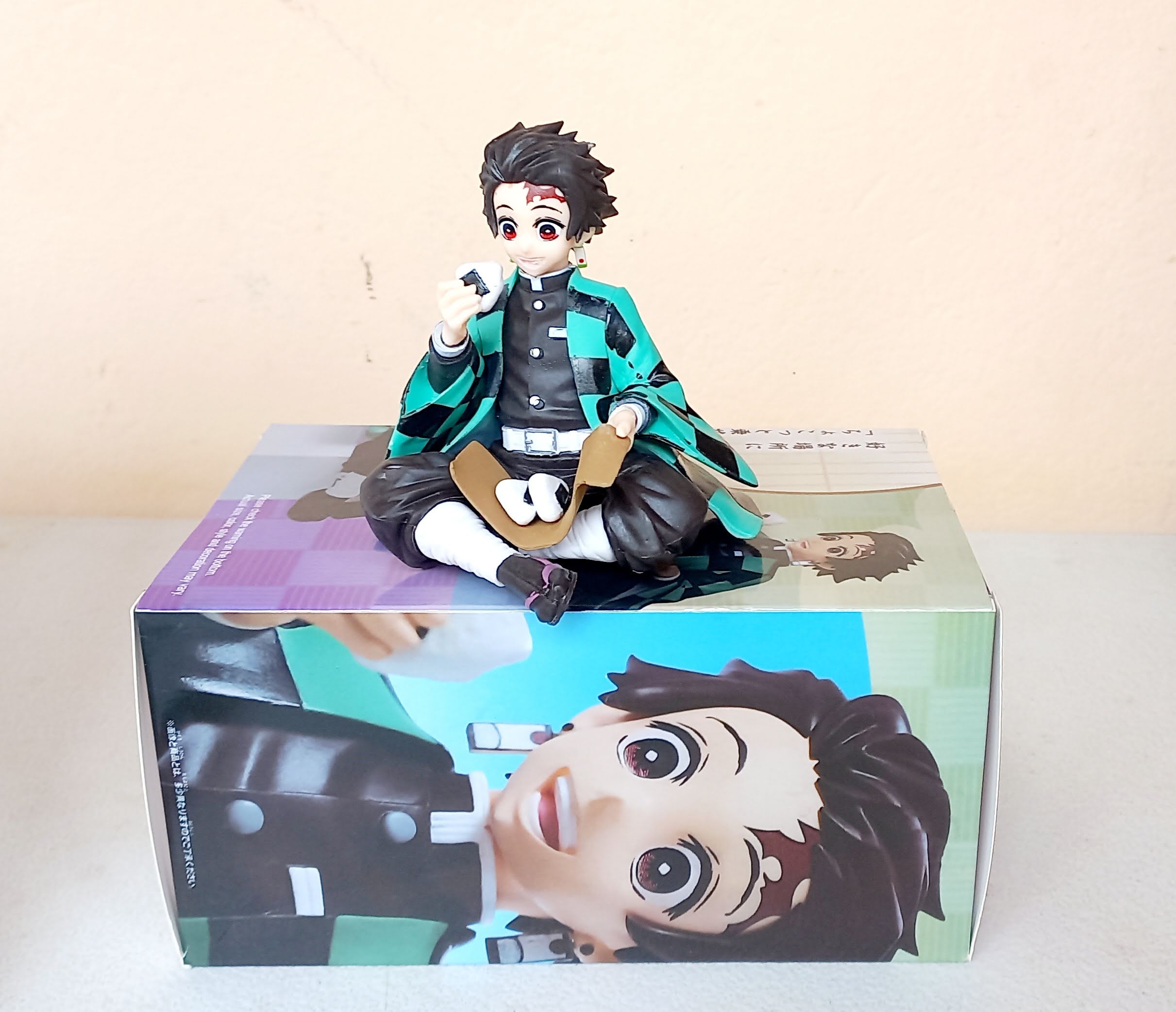 Coleção Demon Slayer - Boneco empoleiro Tanjiro Kamado