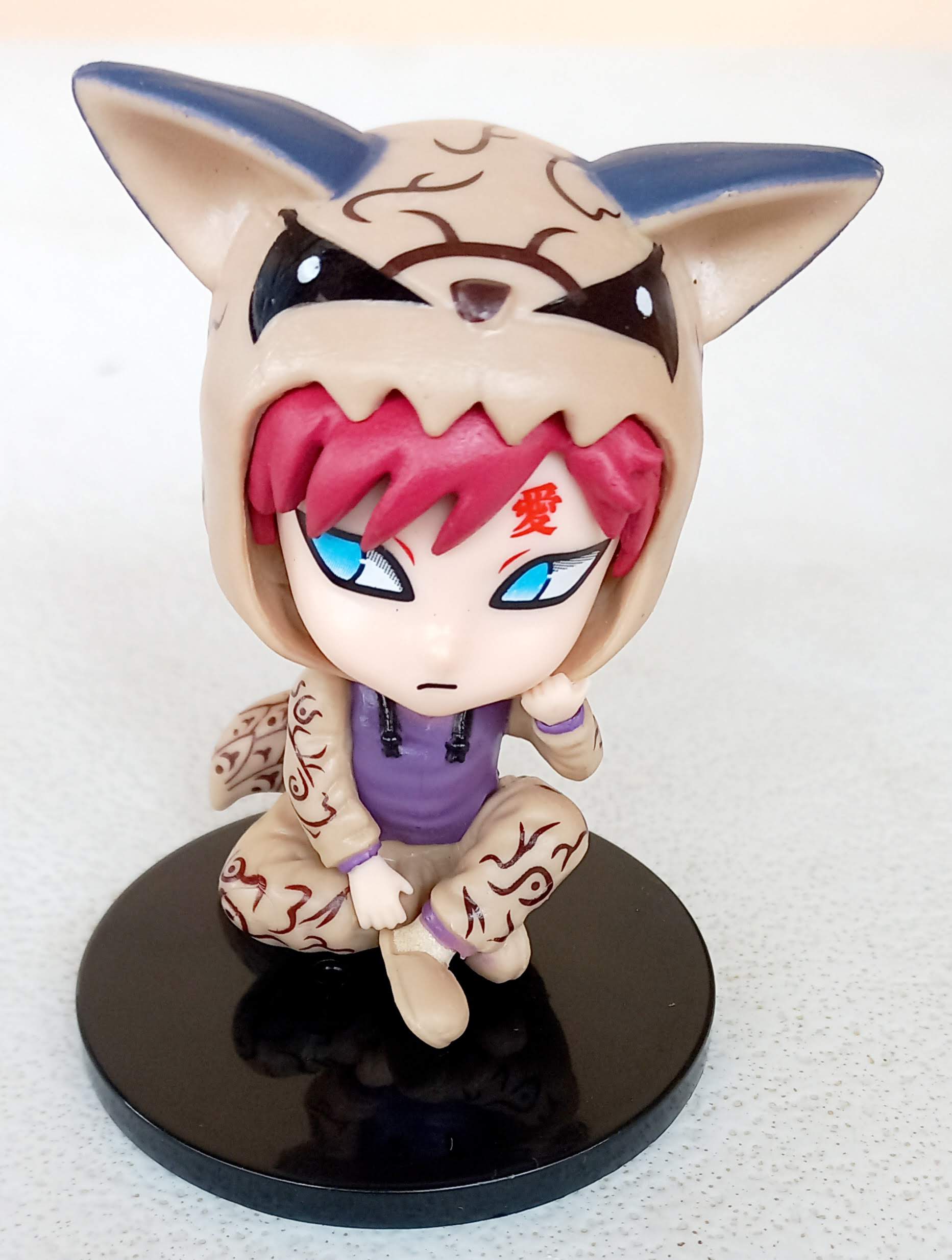 Coleção Naruto  Box  Series- Gaara -  altura 8 cm - PVC