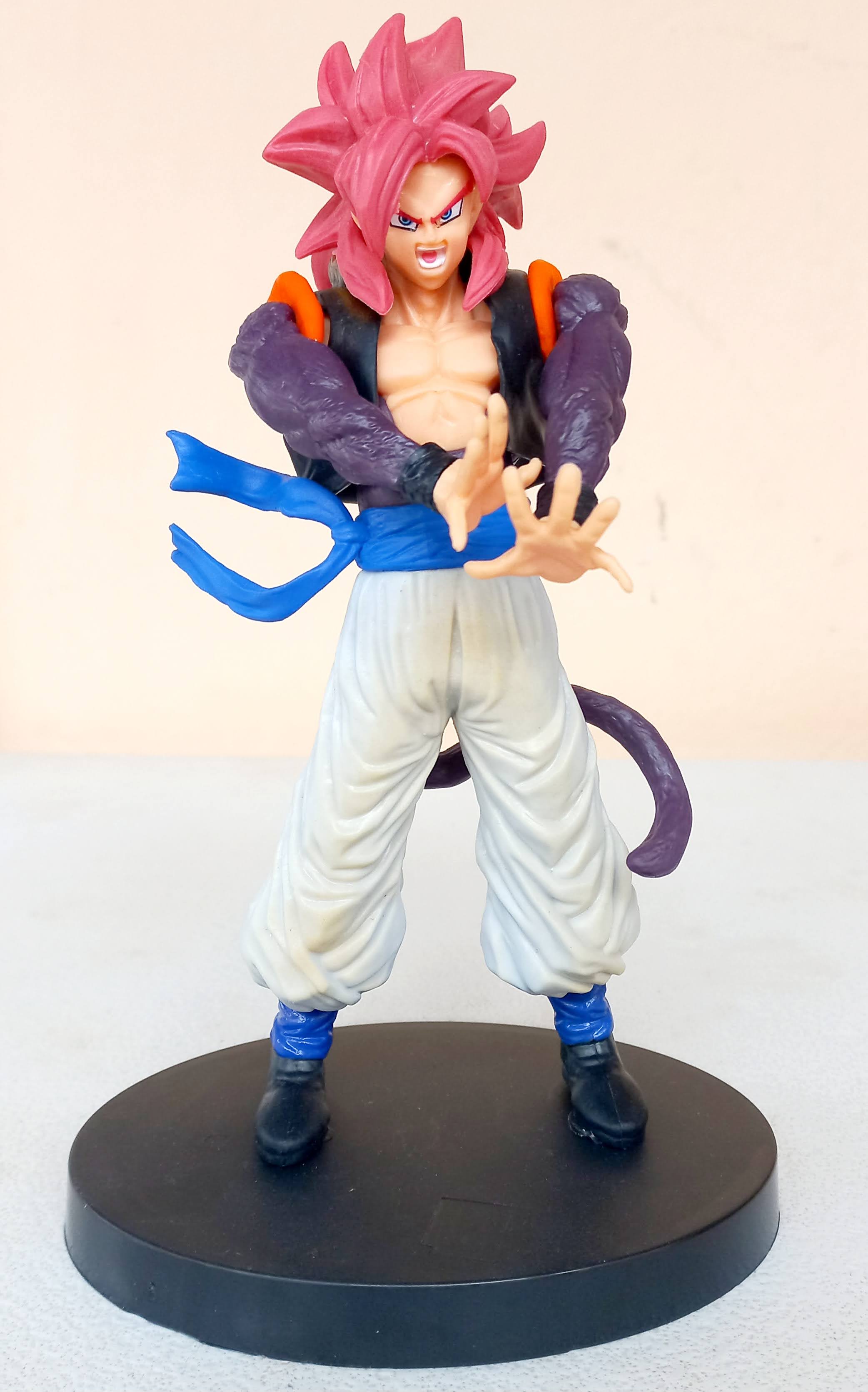 Dragon Ball Goku Super Gogeta Super Saiayajin - Enfeite Decoração Coleção altura 18 cm PVC