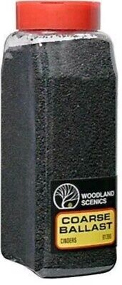 Lastro Woodland Scenics Cinders Croase qualquer escala 32 oz B1390