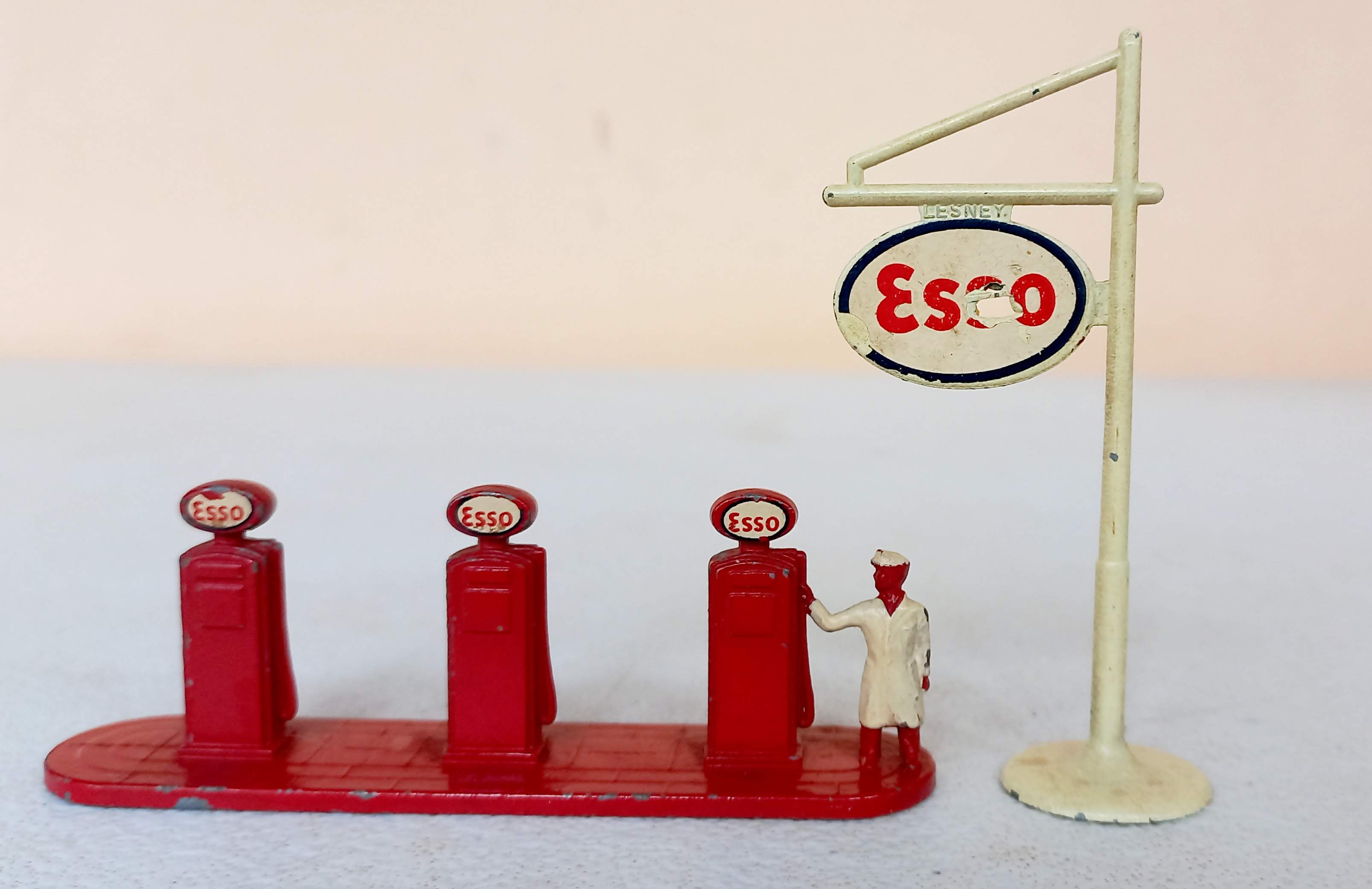  Lesney Matchbox - Bomba de Gasolina  Pack Nº 1 (Esso Petrol Pumps) Década 50/60 