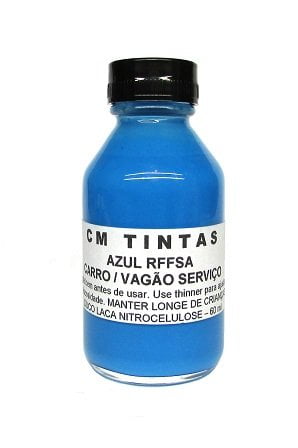 Tinta Azul RFFSA Carro/Vagão de Serviço - CM Tintas - RF04