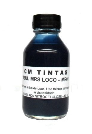 Tinta MRS Azul Loco - CM Tintas - MR01