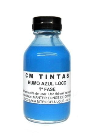 Tinta Rumo Azul Loco 1ª Fase - CM Tintas - RU01