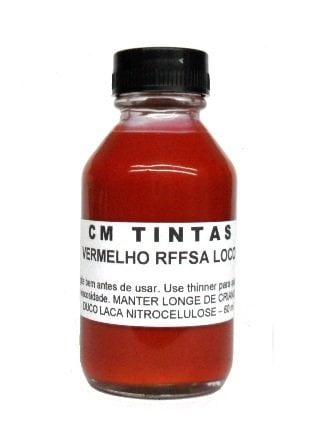 Tinta Vermelho RFFSA loco - CM Tintas - RF01