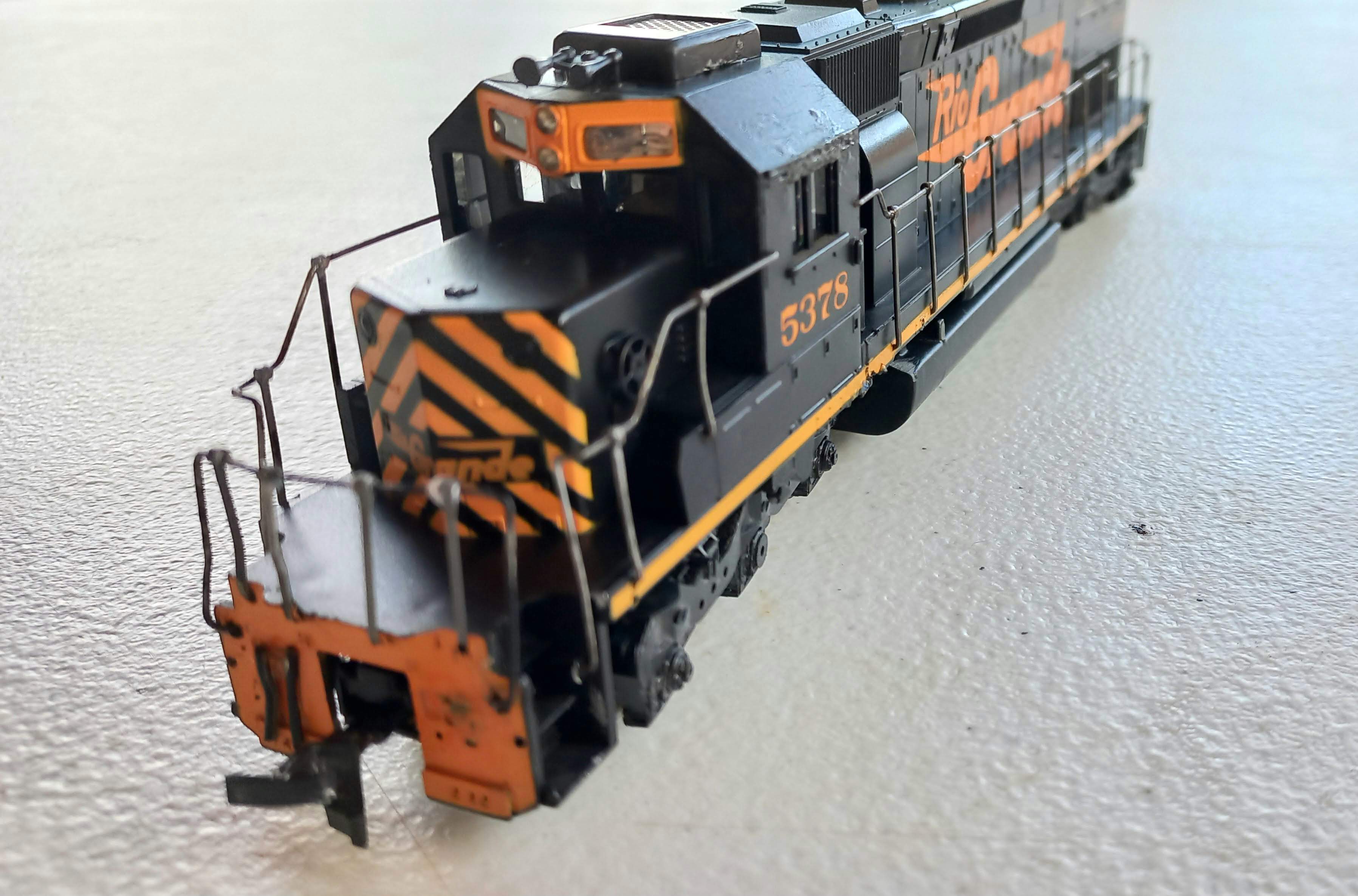 AThearn - Locomotiva SD 40 T2 Rio Grande  # 5378 - USADA
