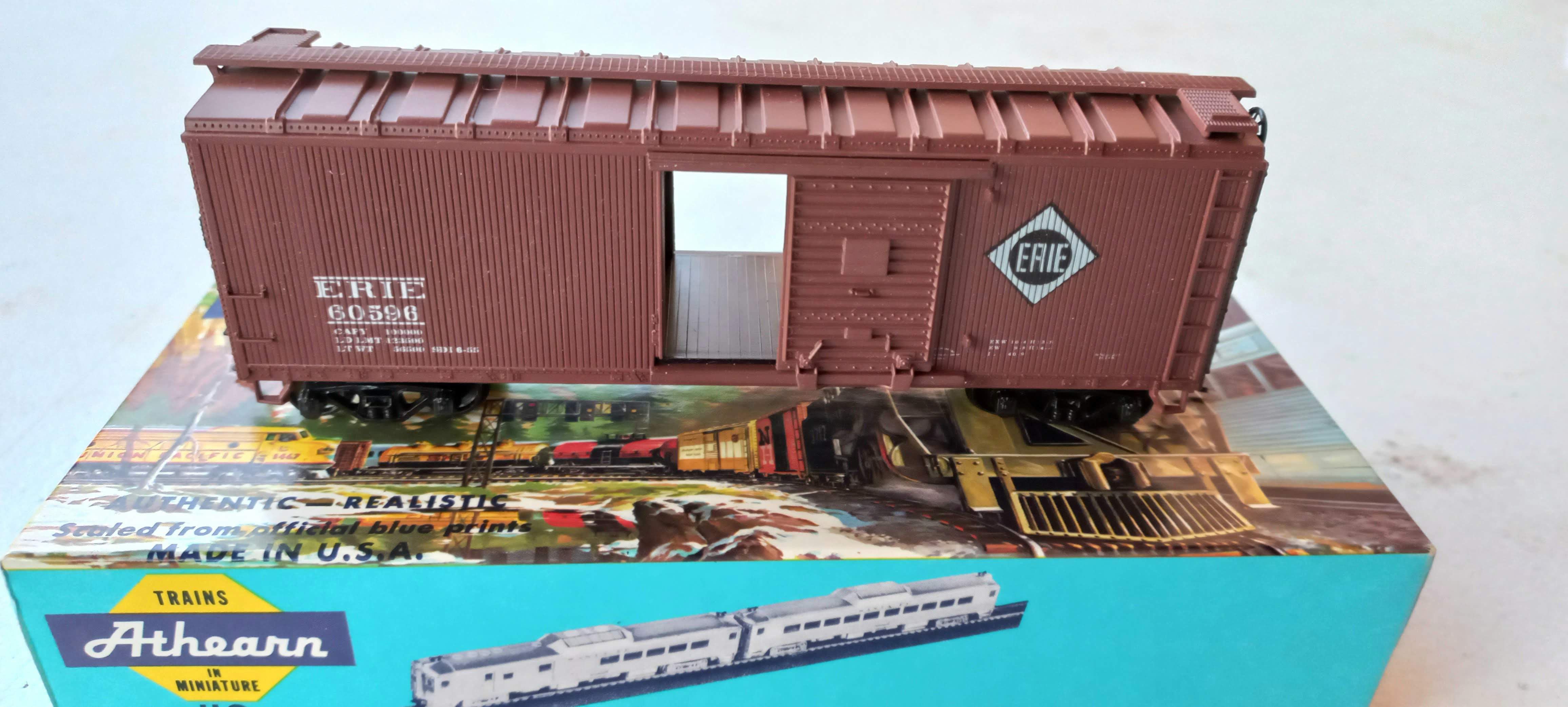 Athearn - Vagão Box 40' ERIE  # 60596 (N0VO)