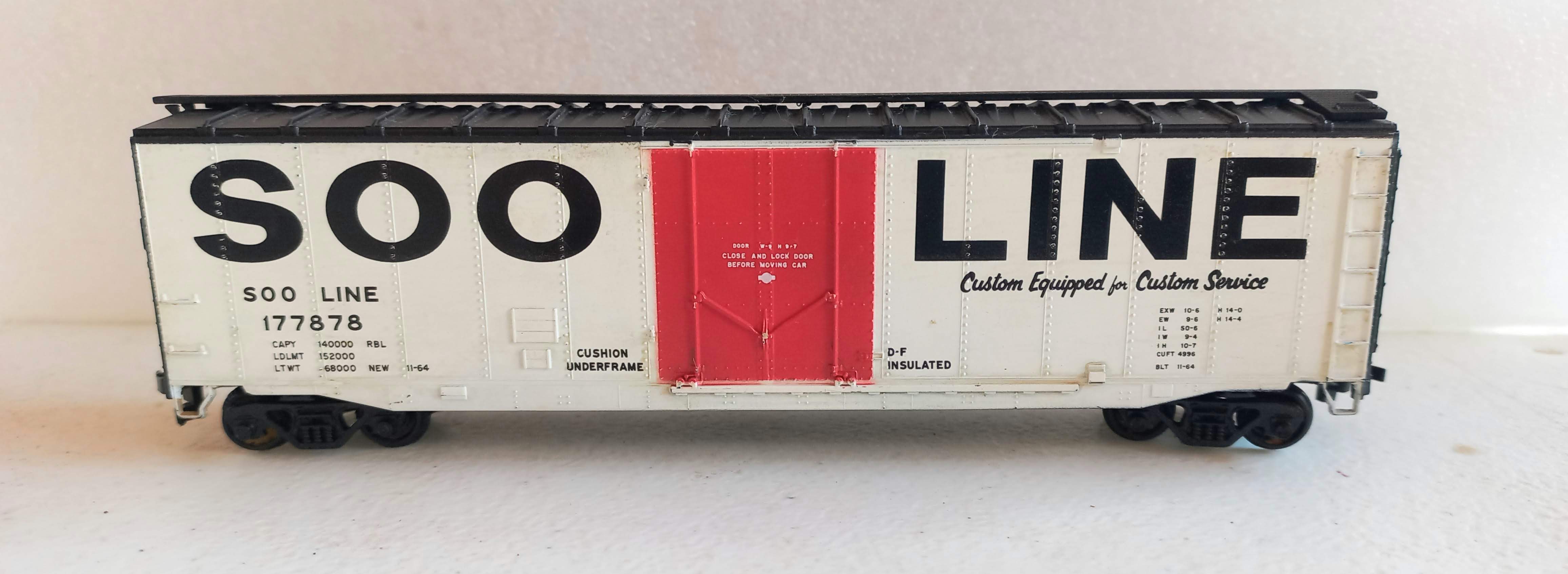 * Athearn Vagão Box Fechado SOO Line  #177878