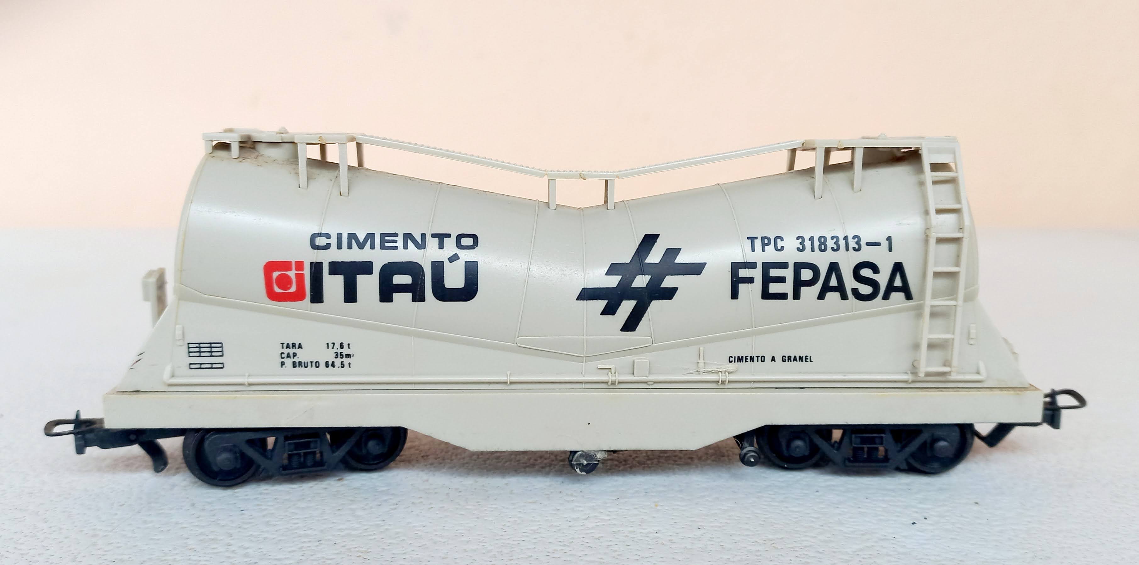 Vagão Tanque Cimento Itaú #318313-1