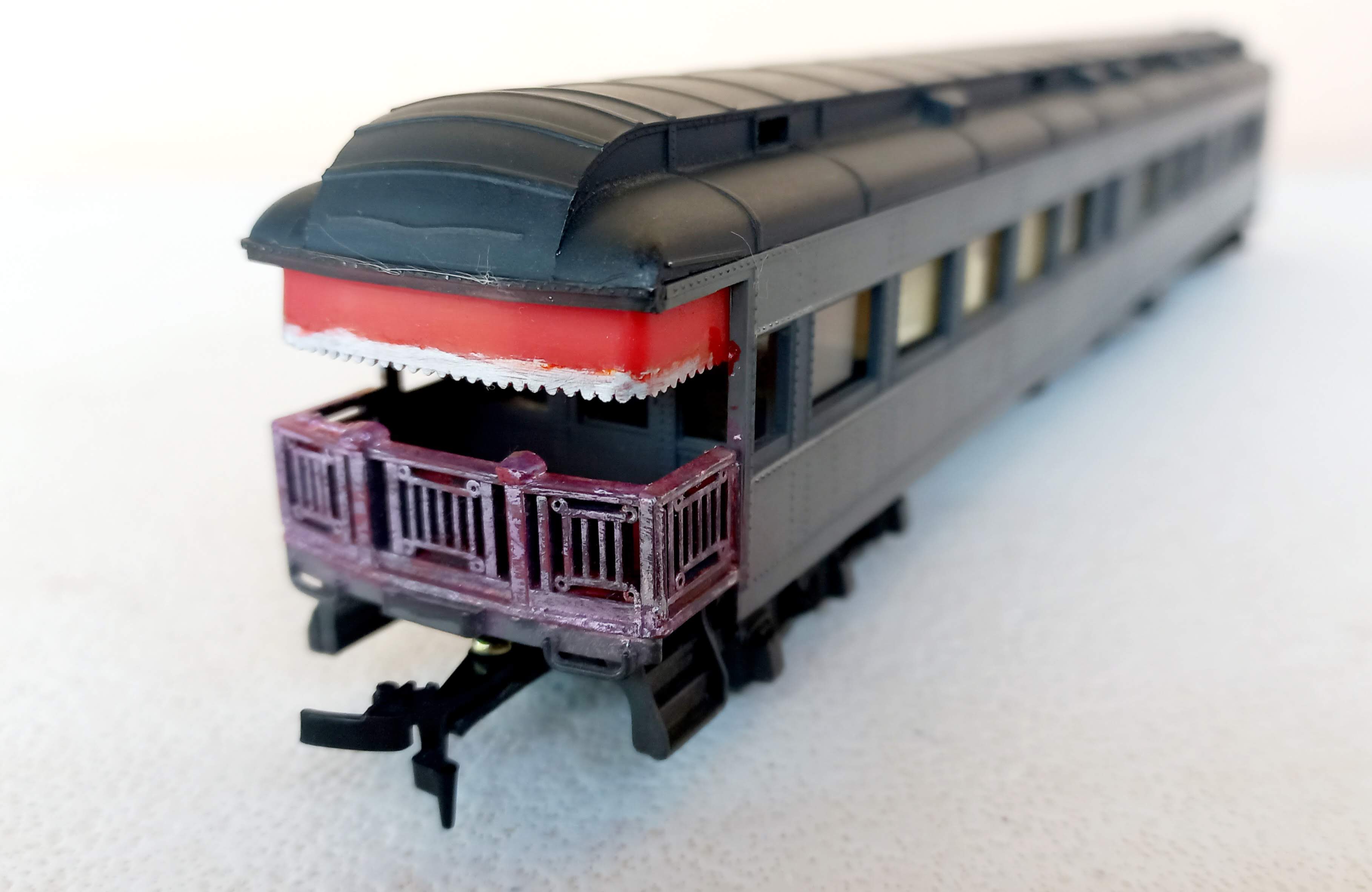 Rivarossi - Carro Cauda  Union Pacific - Nob Hill (Cinza) 