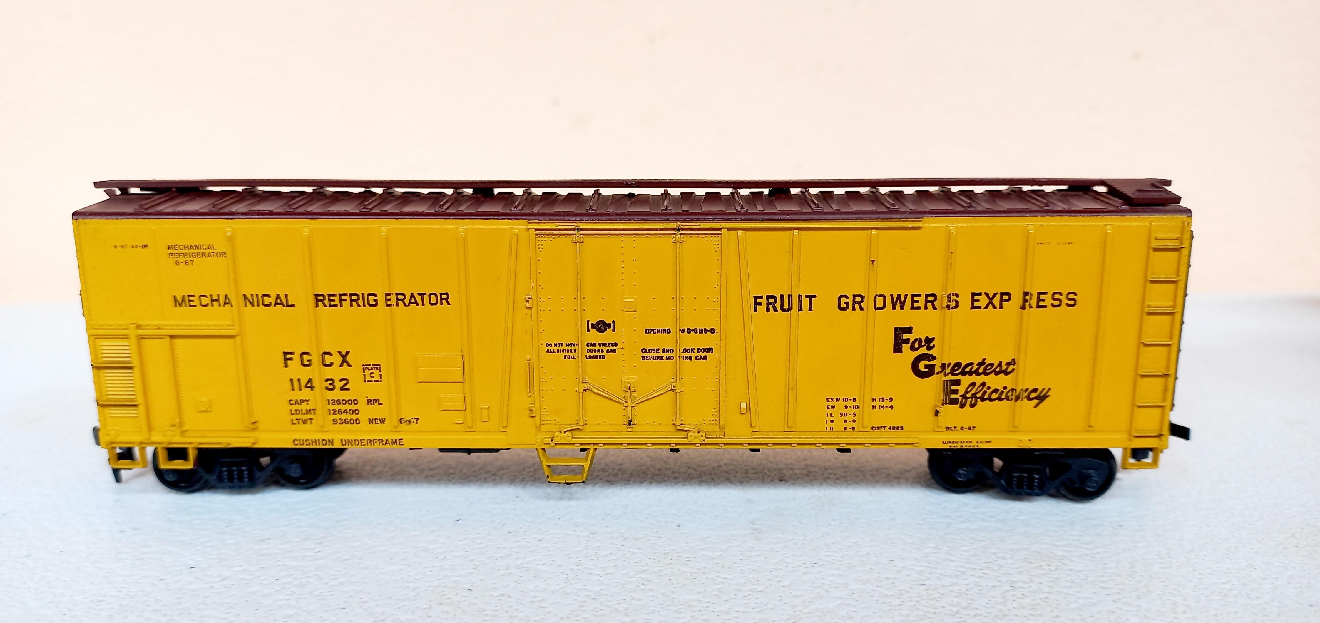 Atheran - Vagão Frigorifico Mechanical Refrierator Fruit Growers Express #11432
