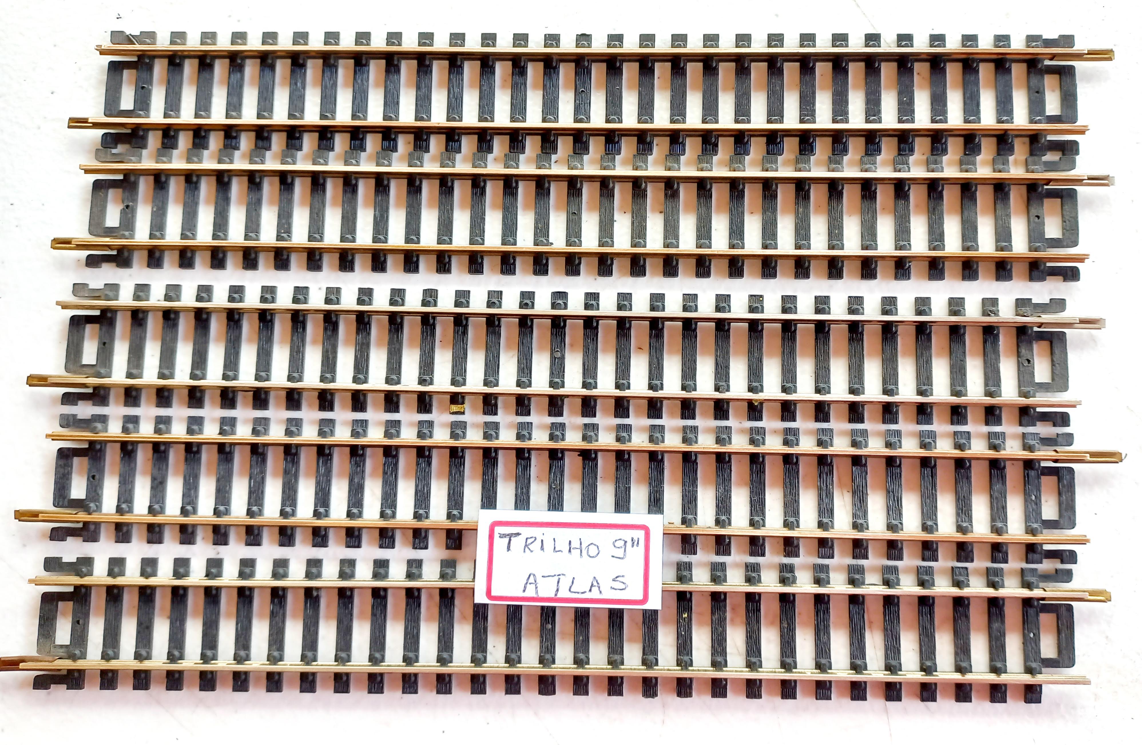 Atlas- Jogo de 5 Trilhos retos Usados