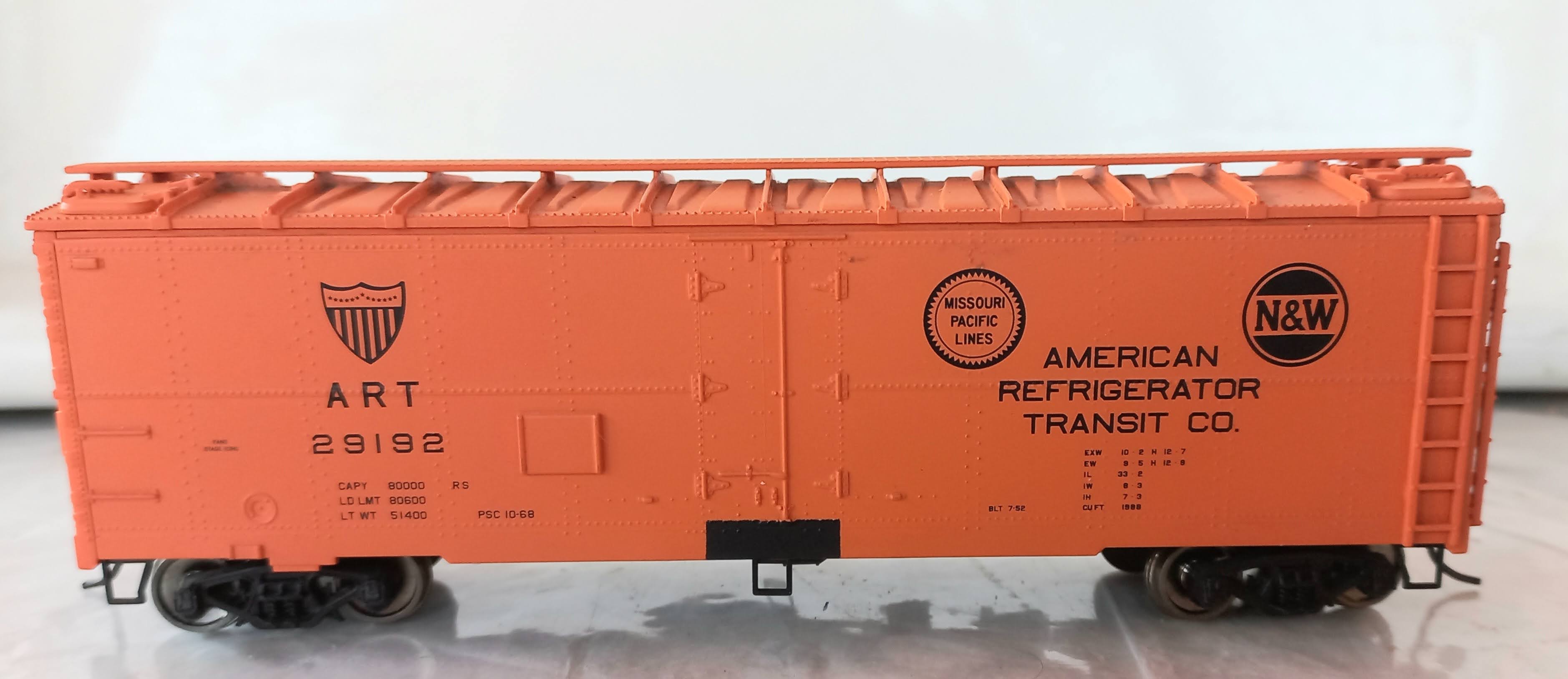 Atlas - Vagão Frigorifico American Refrigerator Transit Co. #29192