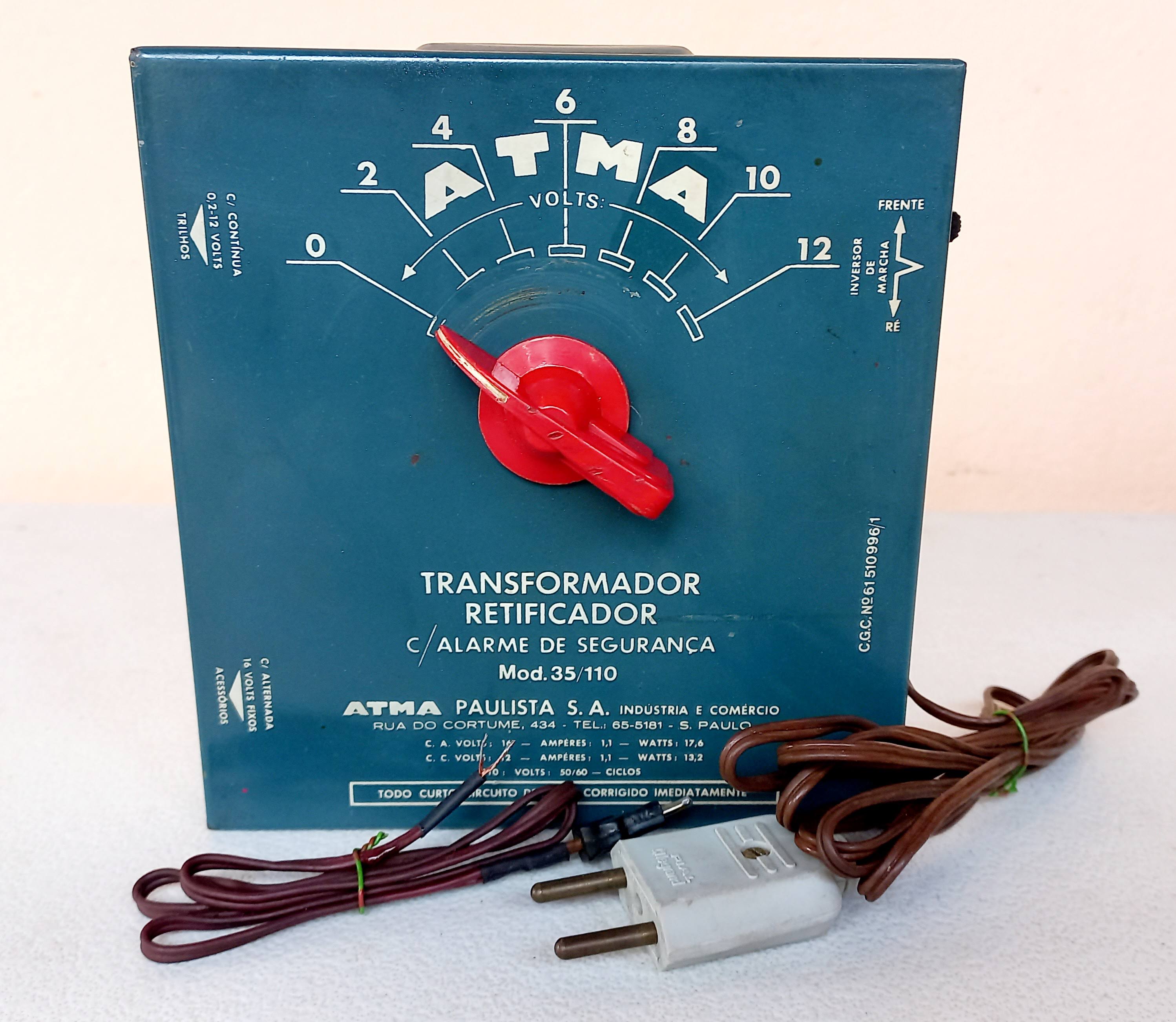 Atma - Controlador de Velocidade e Direção USADO -  35-110USADO (Grátis Cab0 de Ligação Trilho)