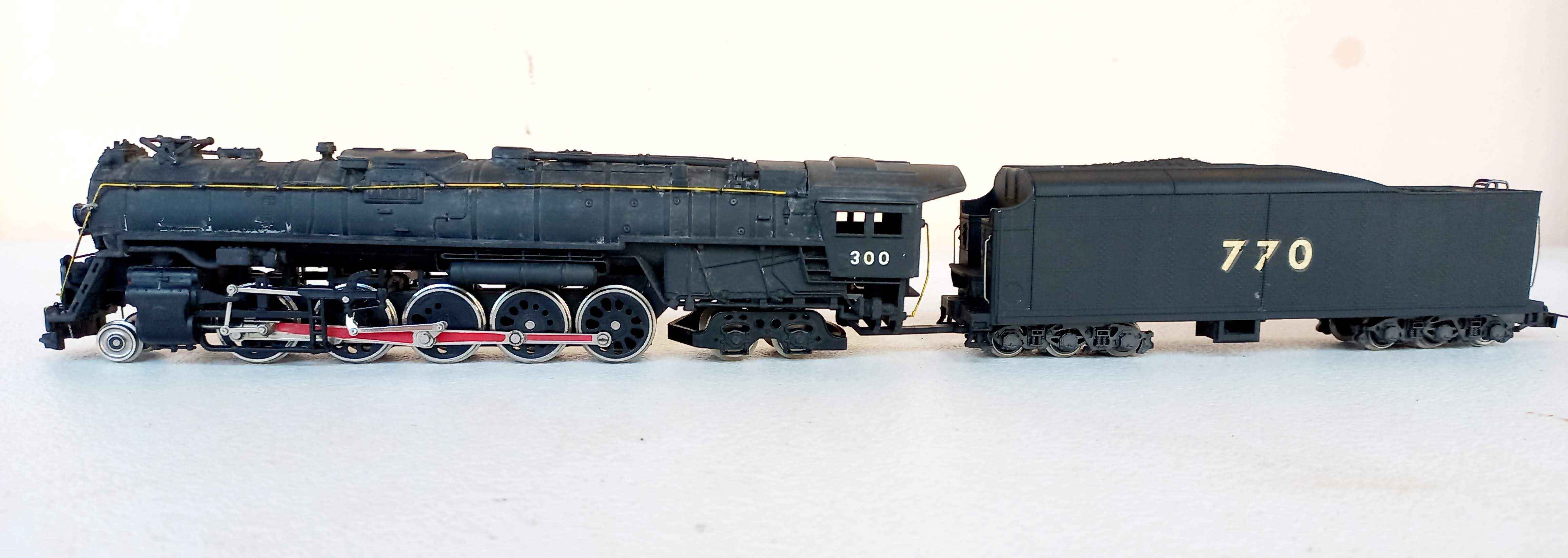 Bachmann - Locomotiva vapor 2-10-4 com tender Rivarosssi #300