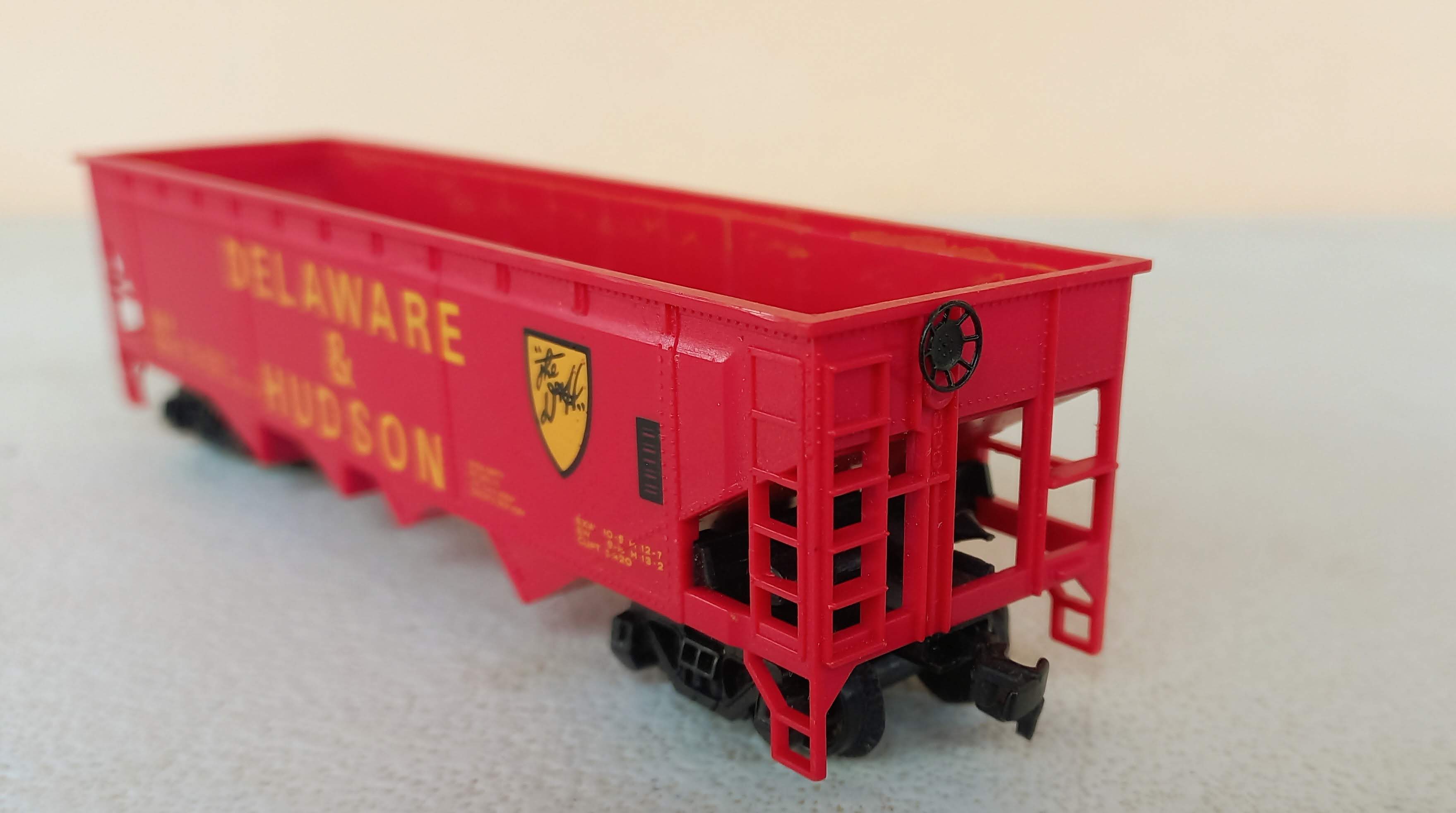 Bachmann Vagão Gôndola Delaware & Hudson #12312