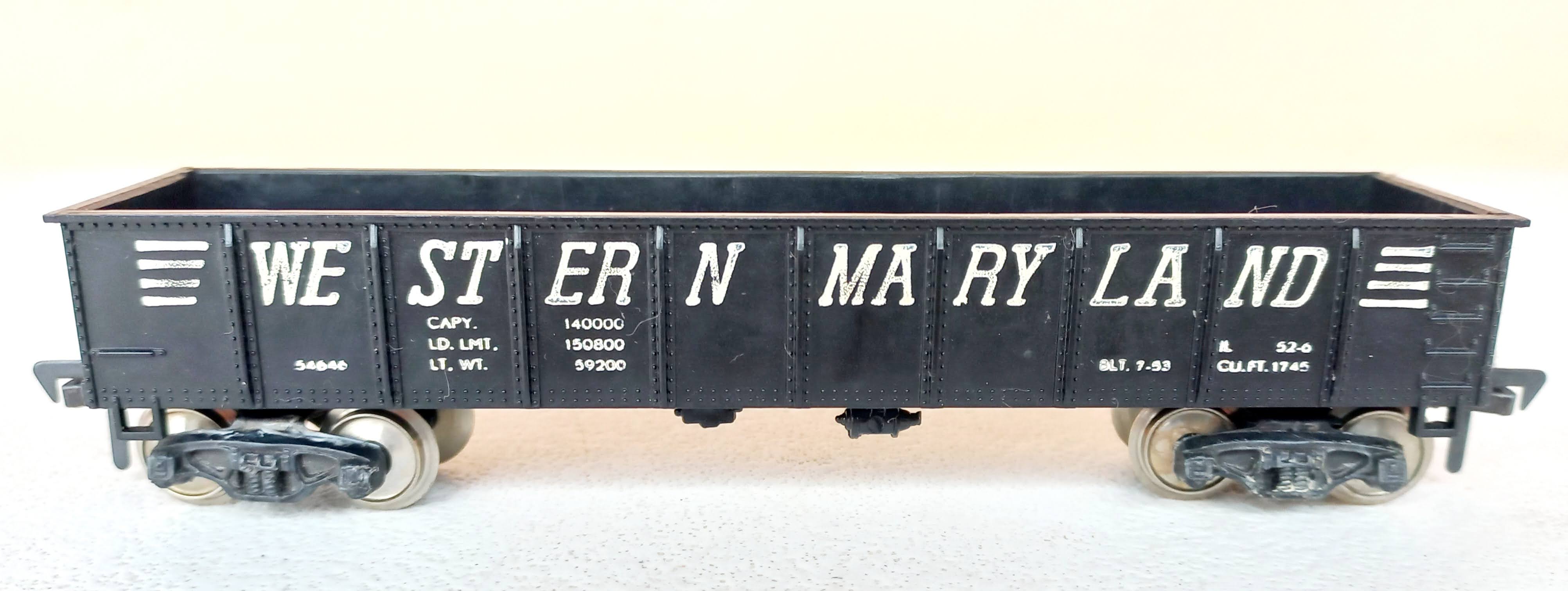 Fleischmann 5354 Vagão Gôndola Wester Maryland (SEMI NOVO) - (ANOS 60)