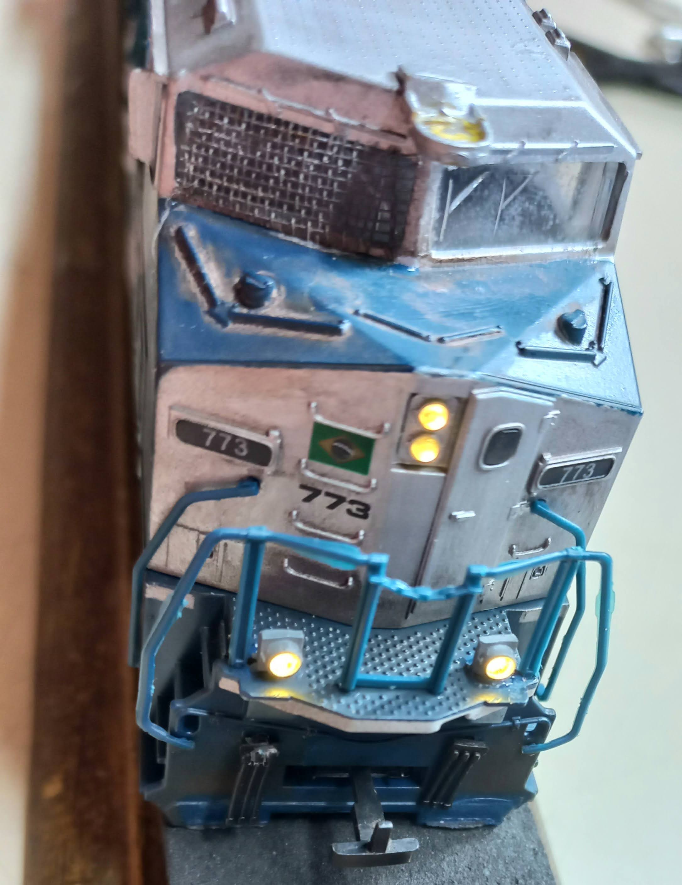 Frateschi 3073 Locomotiva AC 44i Rumo CUSTUMIZADA #773