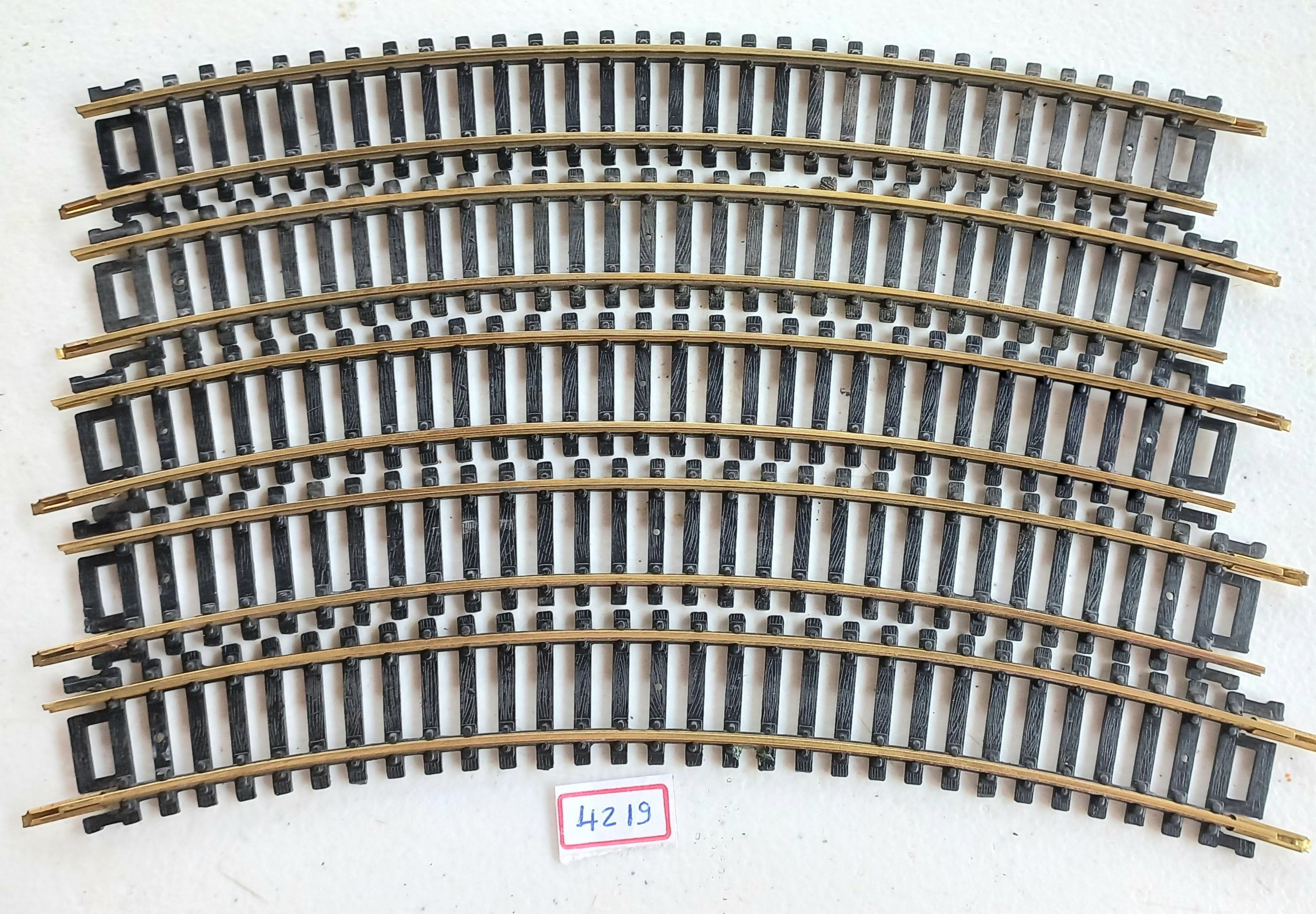 Frateschi -  5 Trilhos Curvo 418 x 30º - 4219