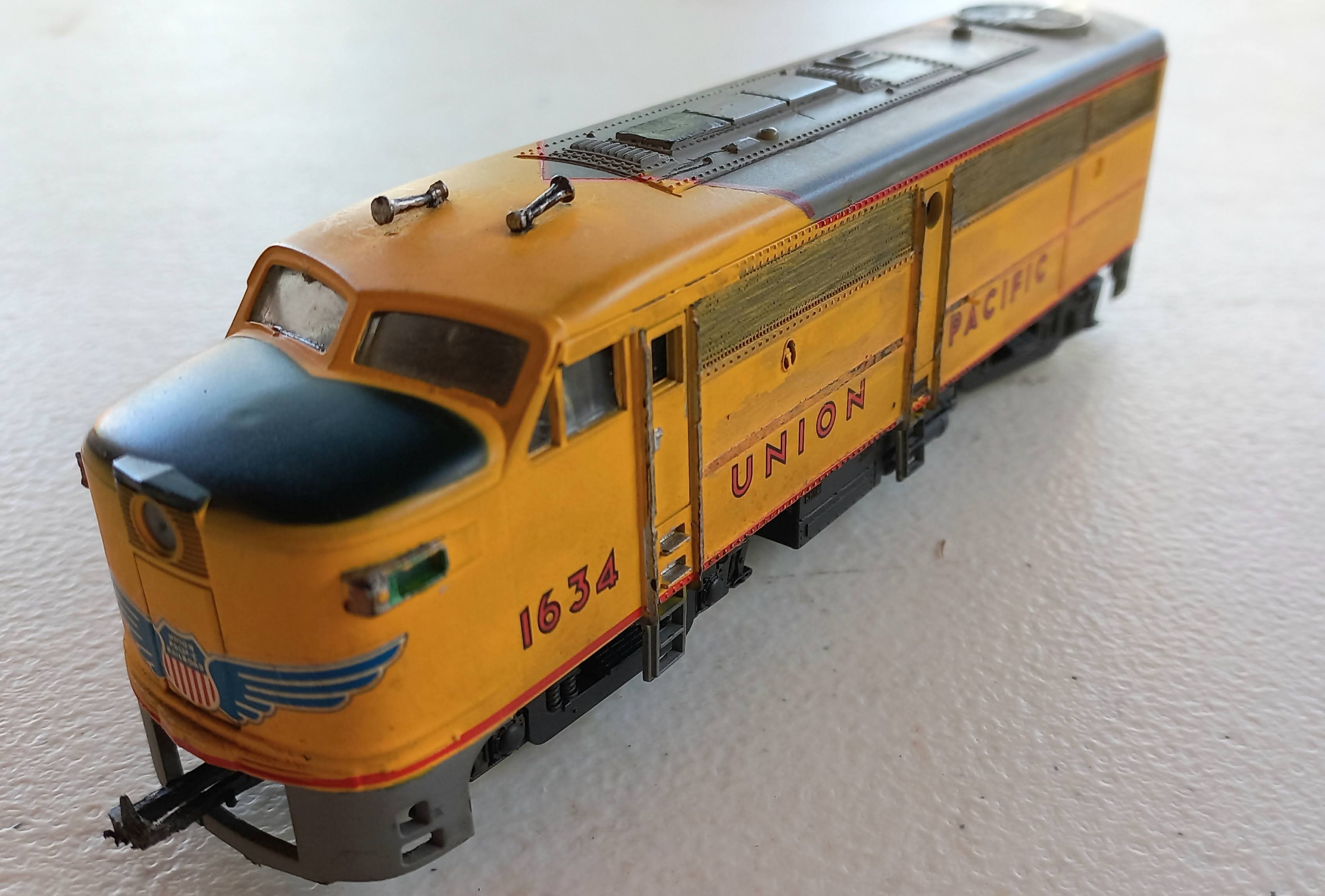 * Frateschi Locomotiva FA 1 Union Pacifc  # 1634 USADA SERIE EXPORTAÇÃO