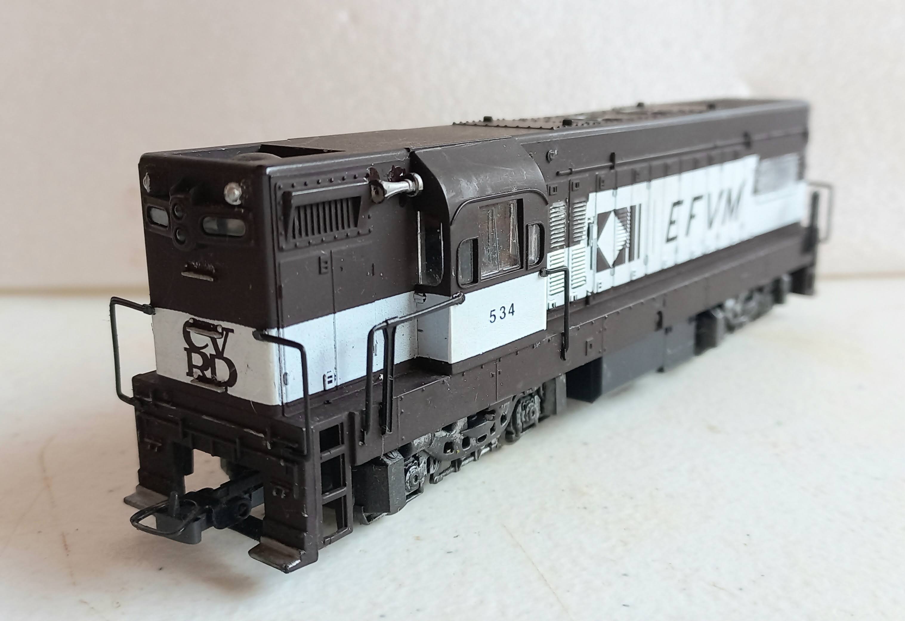 * Frateschi Locomotiva G12 EFVM #534  Usada - MODELO FORA DE LINHA