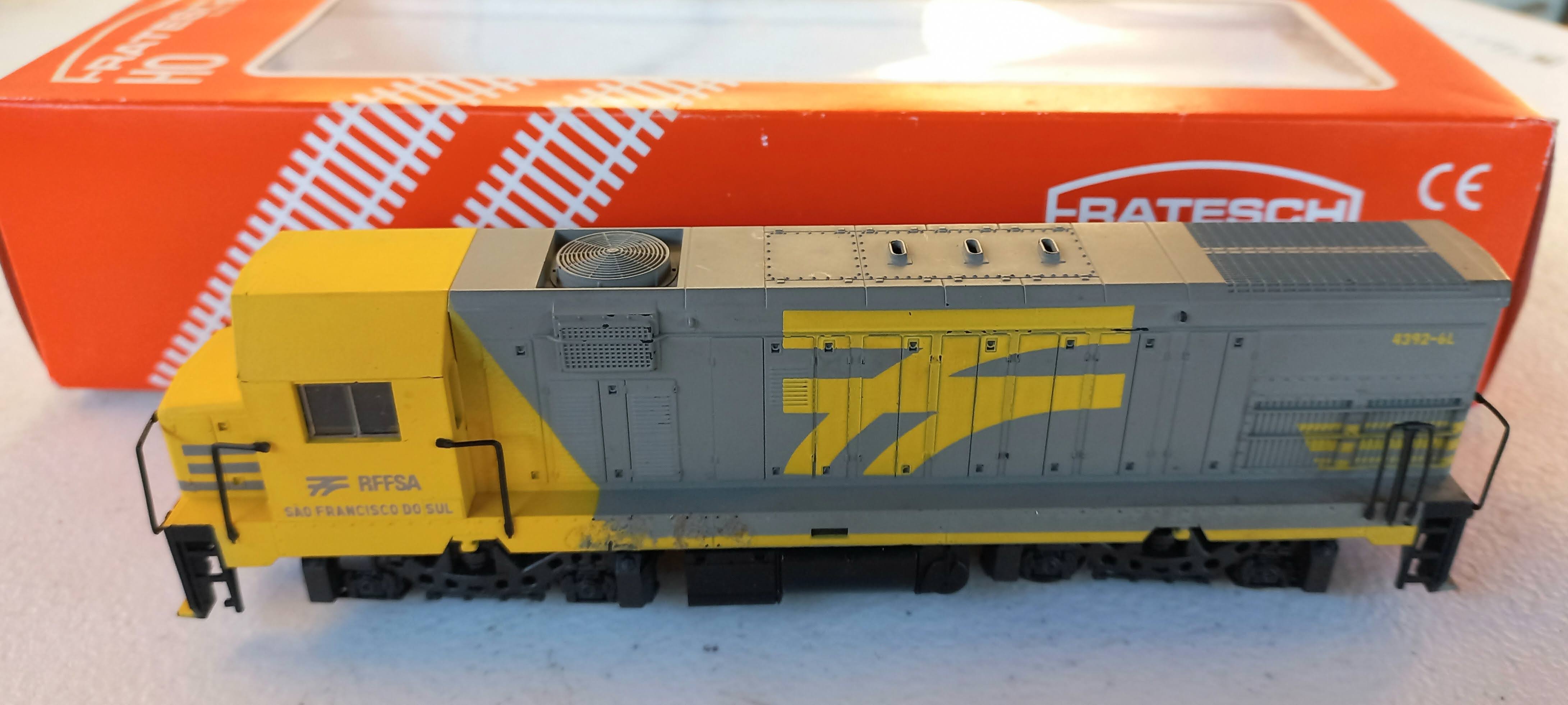 Frateschi - Locomotiva G22 RFFSA ( São Francisco do sul) (Modelo fora de Linha)