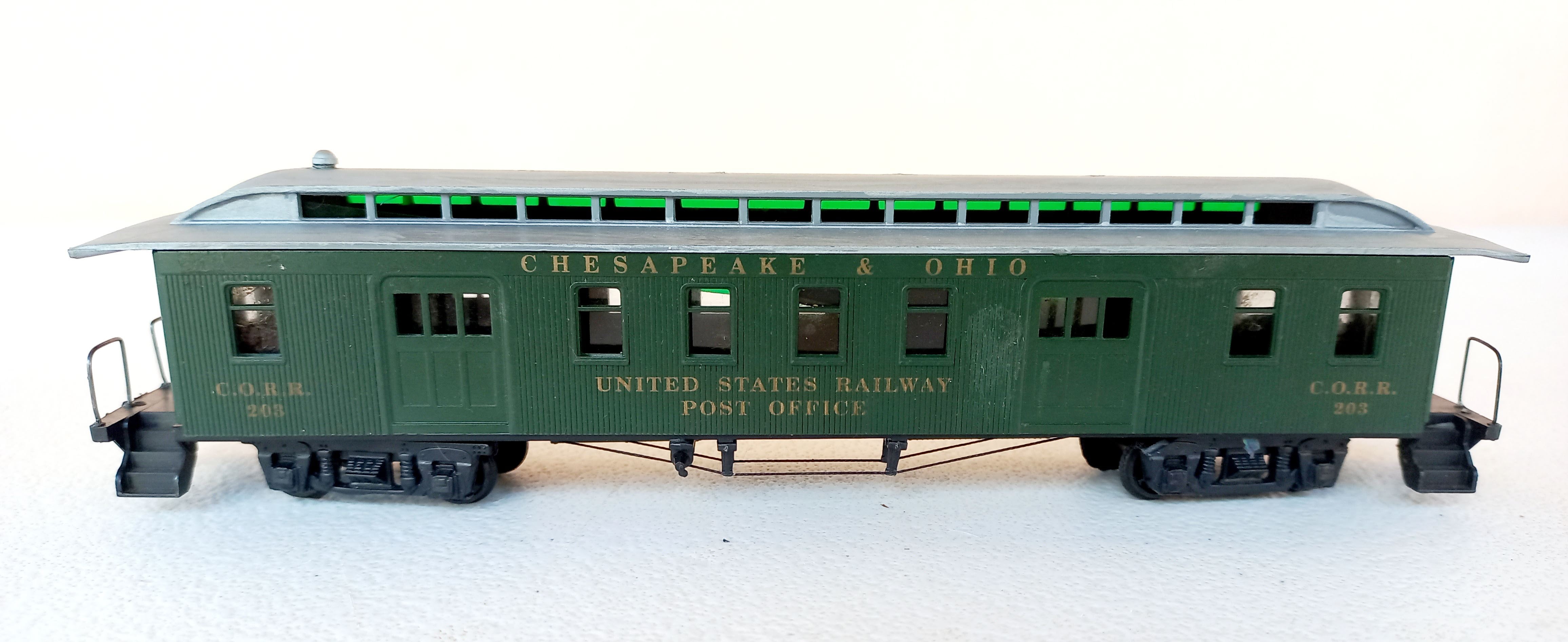 Handhouse - Carro Postal Office Chesapeake & Ohio #203