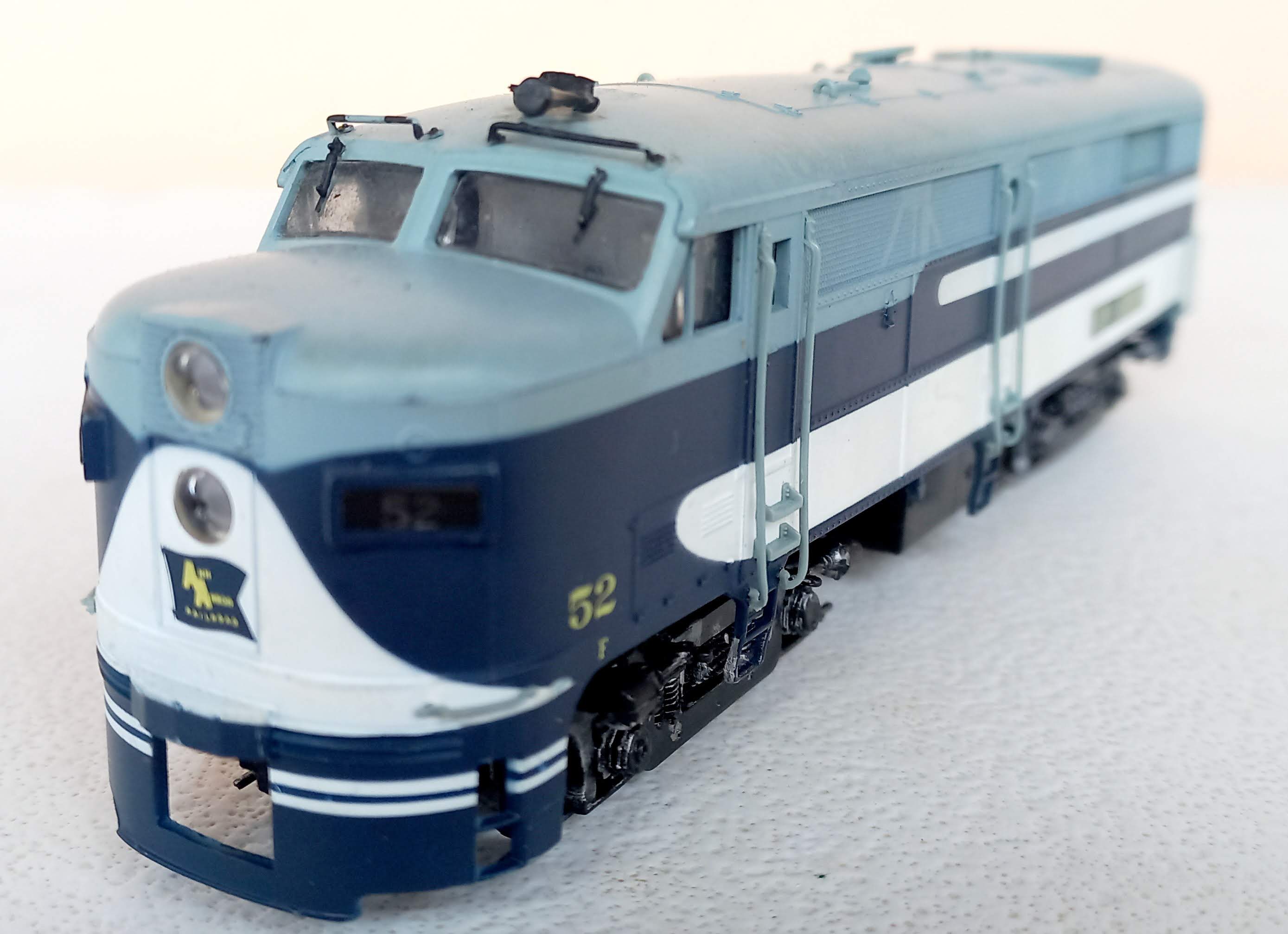 Life Like - Locomotiva FA-2 Ann Arbor Railroad #52