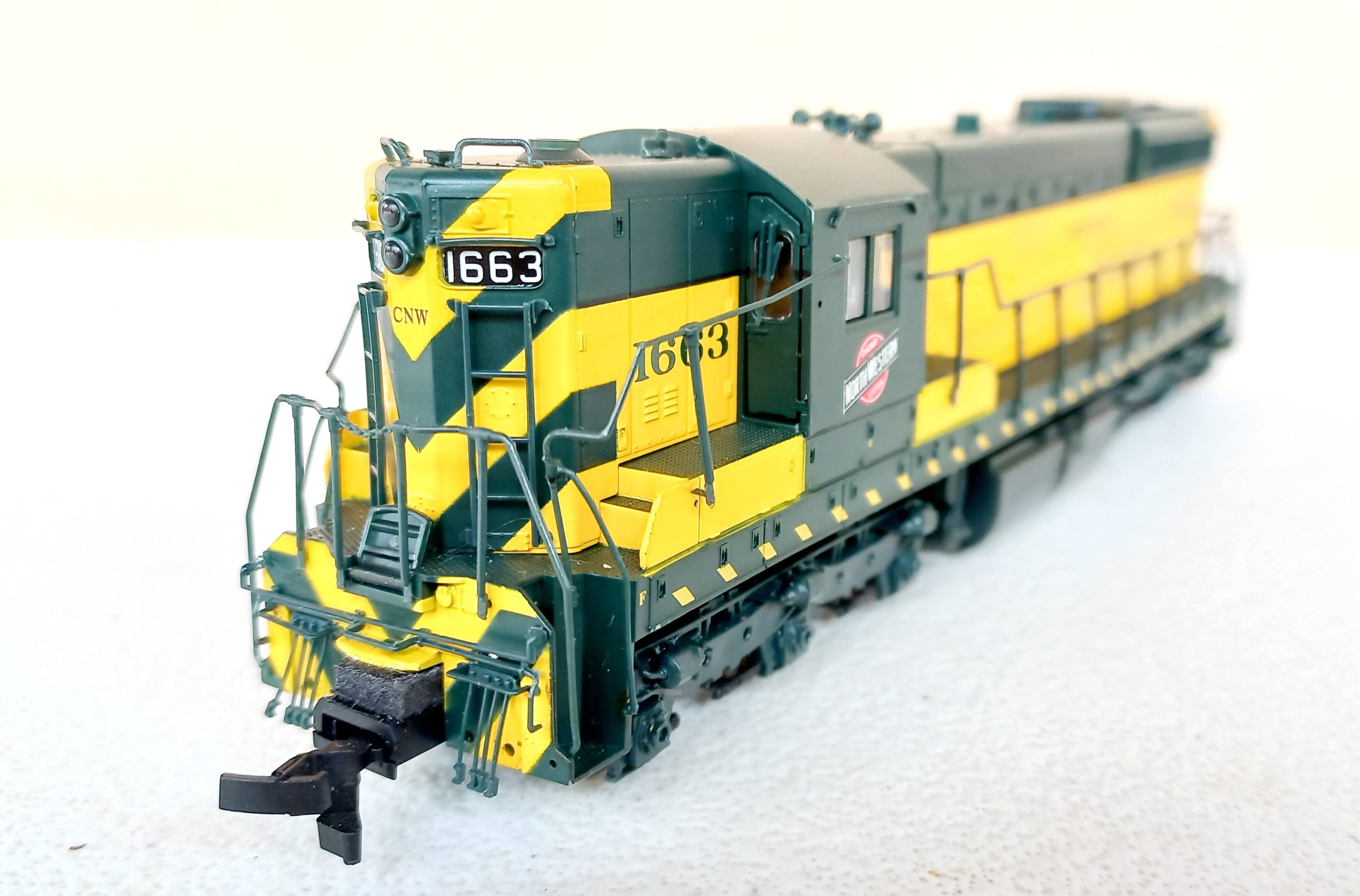 Life Like - locomotiva SD9 Northe Westhern #1663 (SEM CAIXA) 