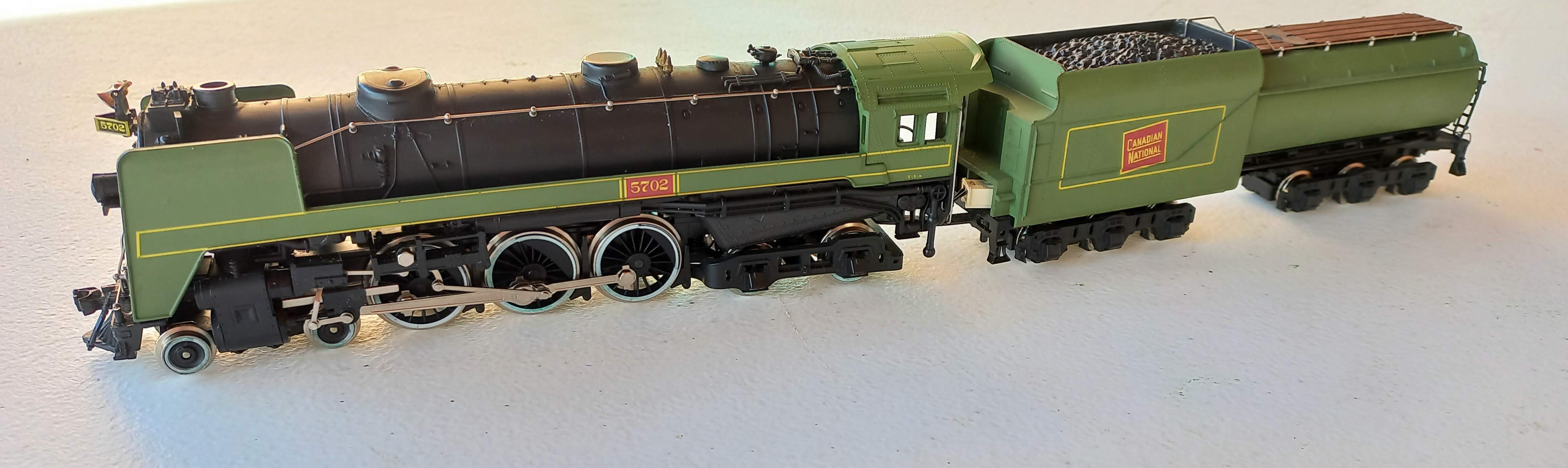 * MEHANO -Locomotiva 4-6-4 Canadian  National Railway - SEMI NOVA  SEM CAIXA