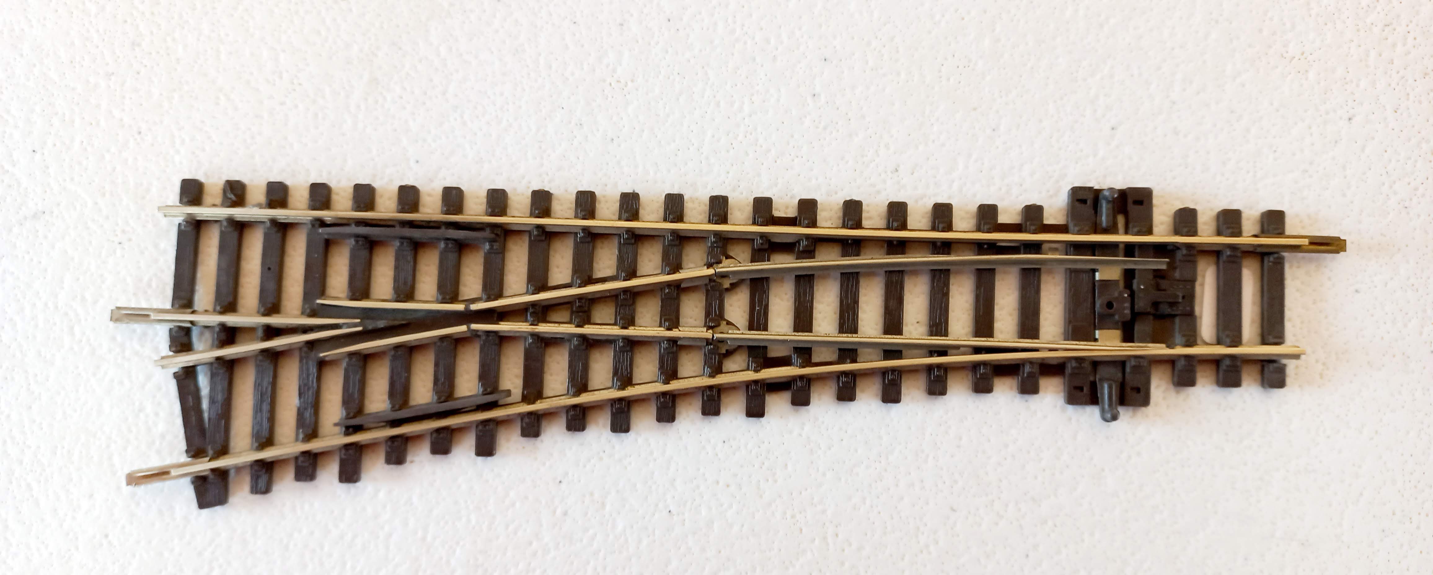 Peco - Desvio Manual  Esquerdo  comprimento 18,5 cm