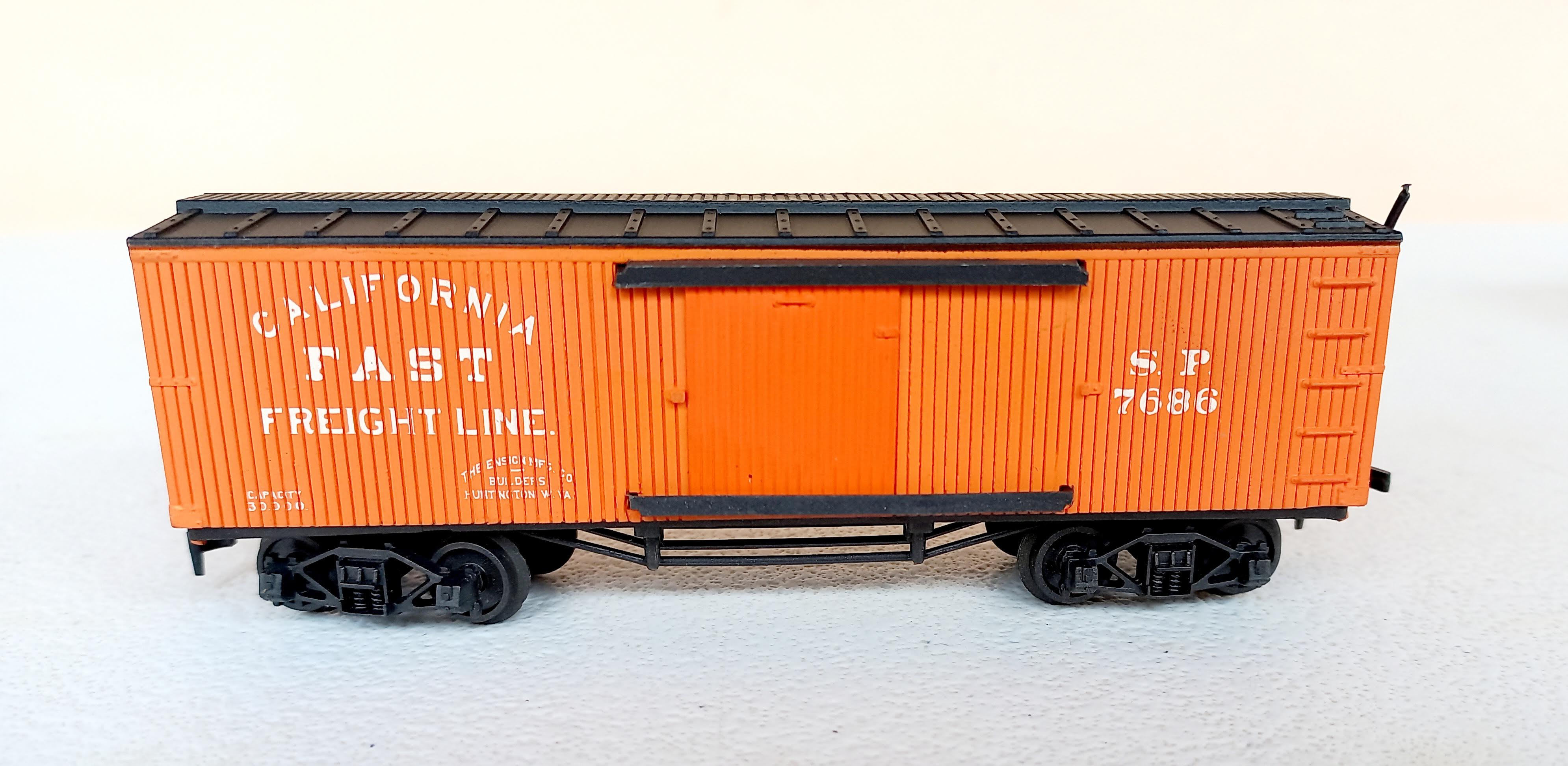 Pocher - California Fast Freight Line  (estilo antigo época do vapor) #7686