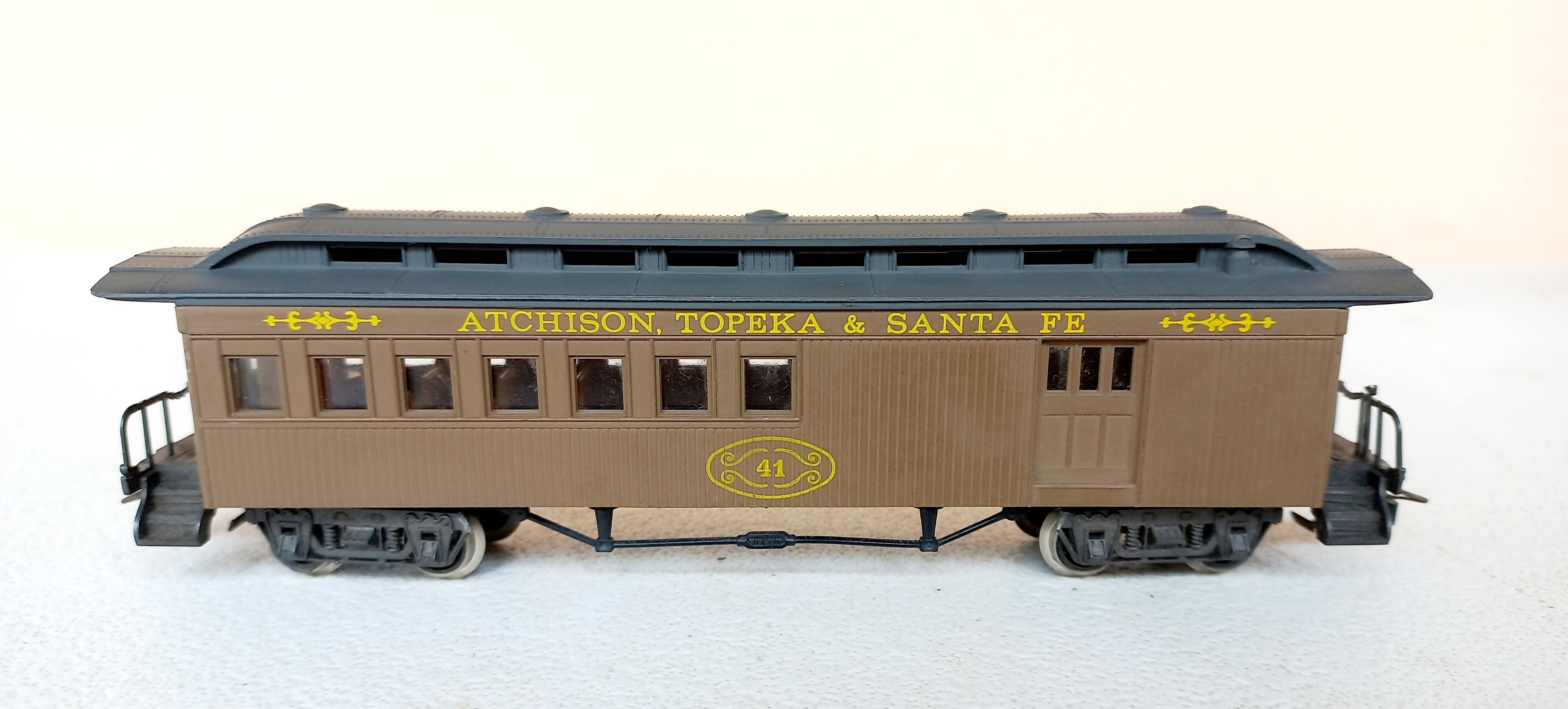 Rivarossi - Carro Old Timer Atchison Topeka &Santa Fé #41 SUPER CONSERVADO