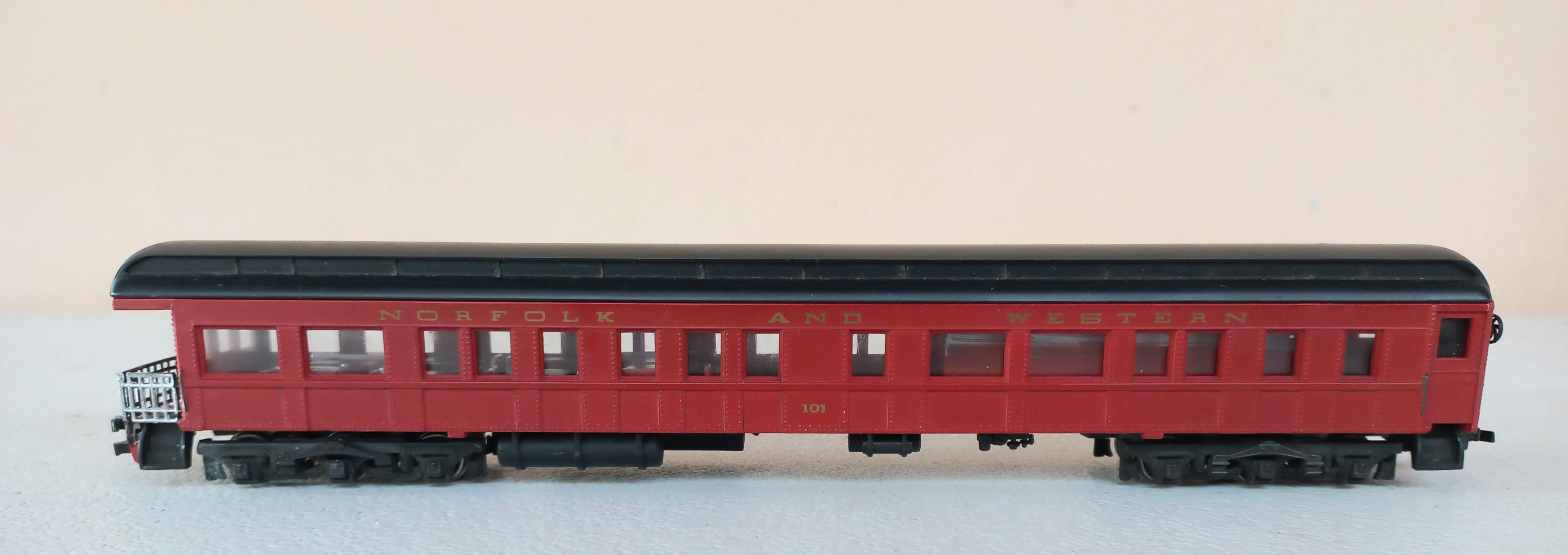 Spectrum - Carro Cauda  com Iluminação Norfolk and Western #101