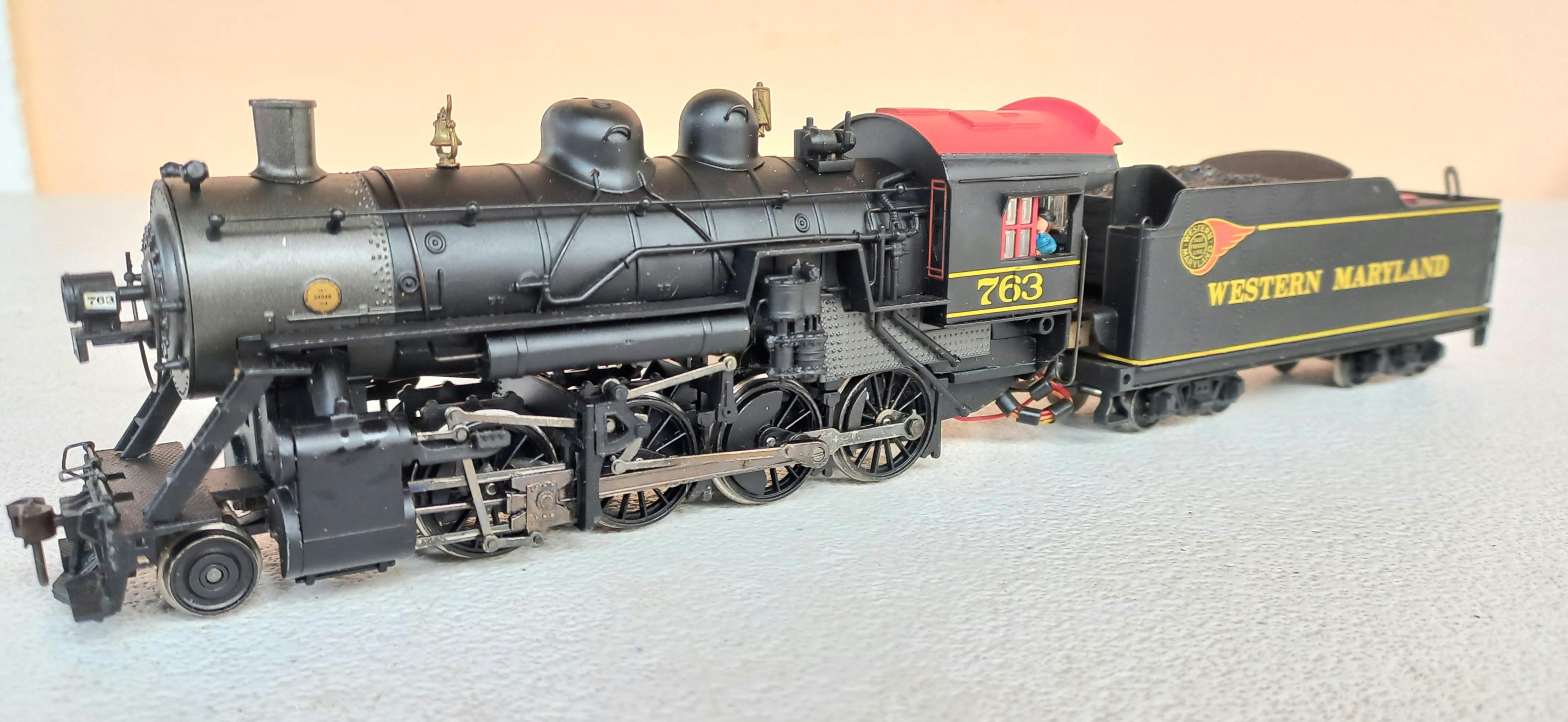 Spectrum - Locomotiva  Baldwin Consolidation 2 8 0 Western Maryland #763 -  USADA