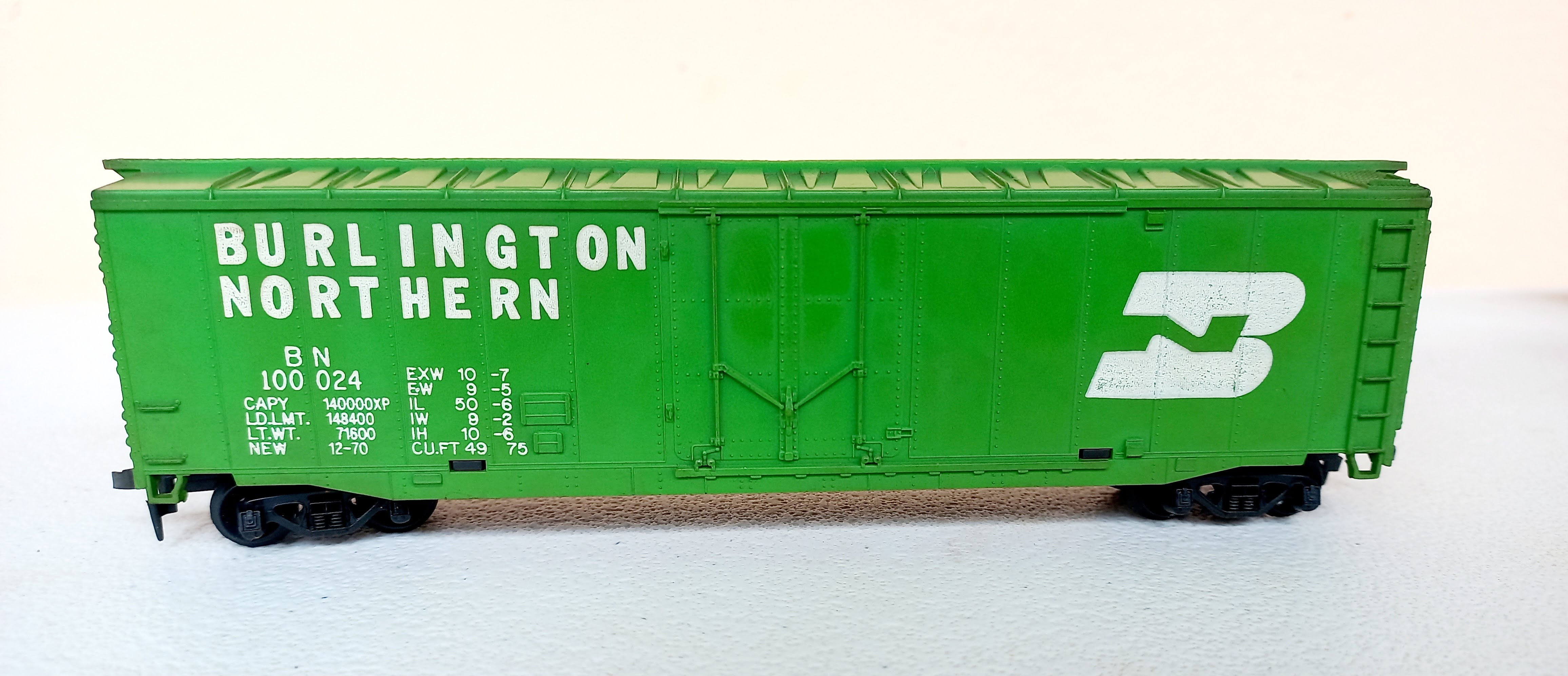  Tyco - Vagão Refrigerador Burlington Northern # 100 024