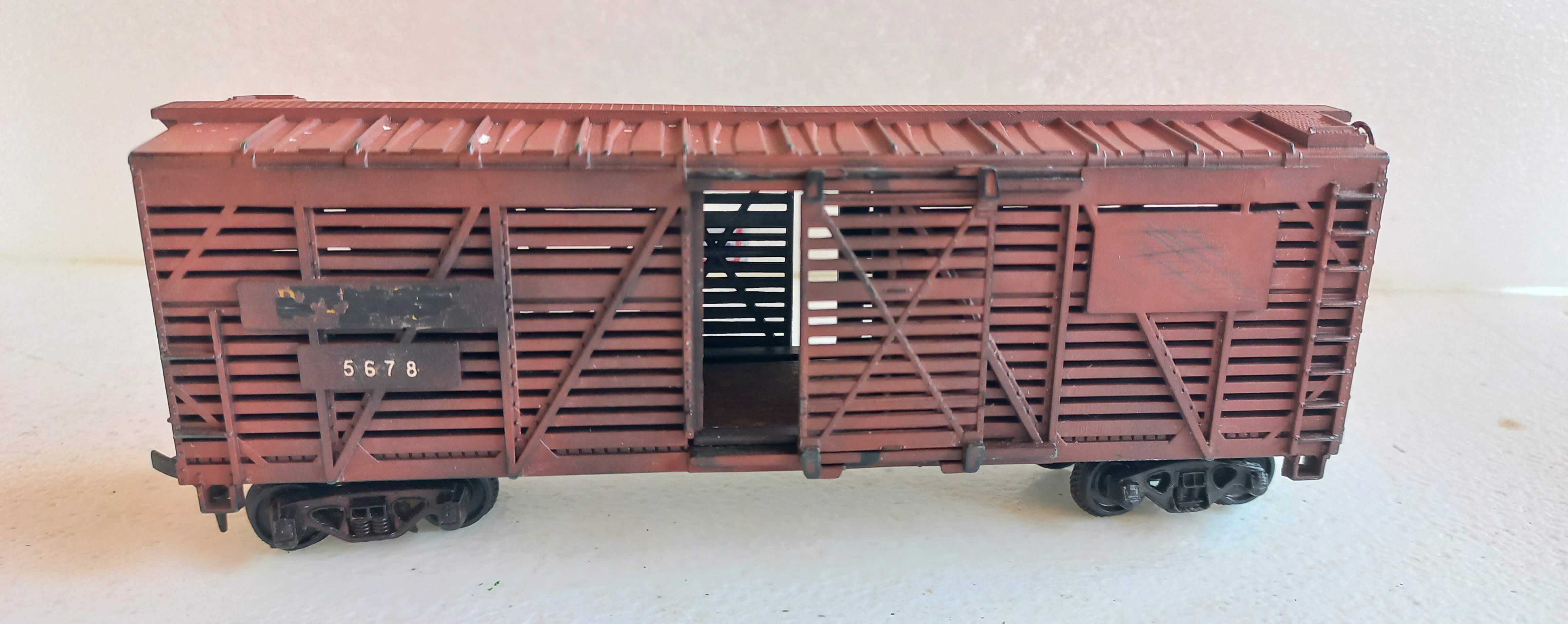 * Vagão Box de transporte de Gado #5678