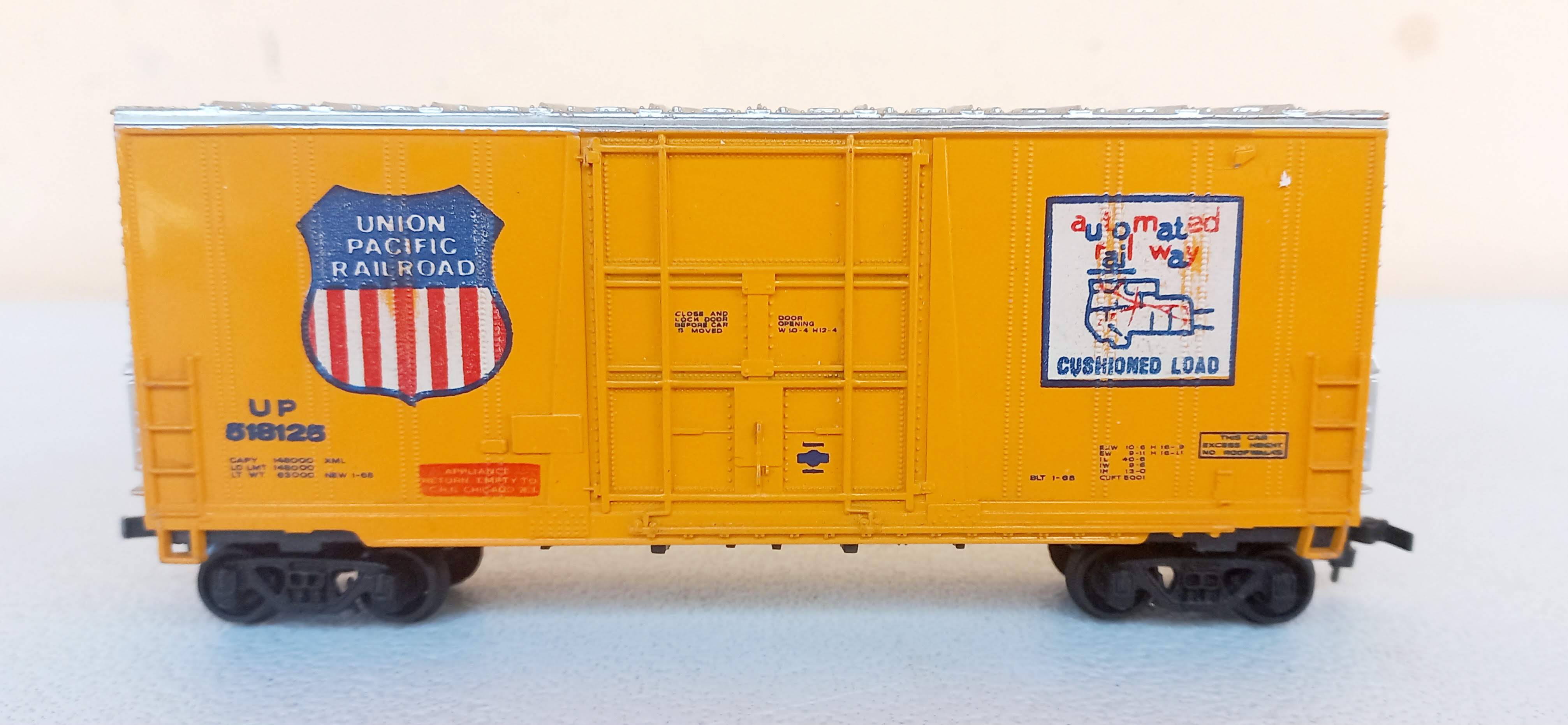 AHM - Vagão Box Alto Union Pacific #516125 - USADO