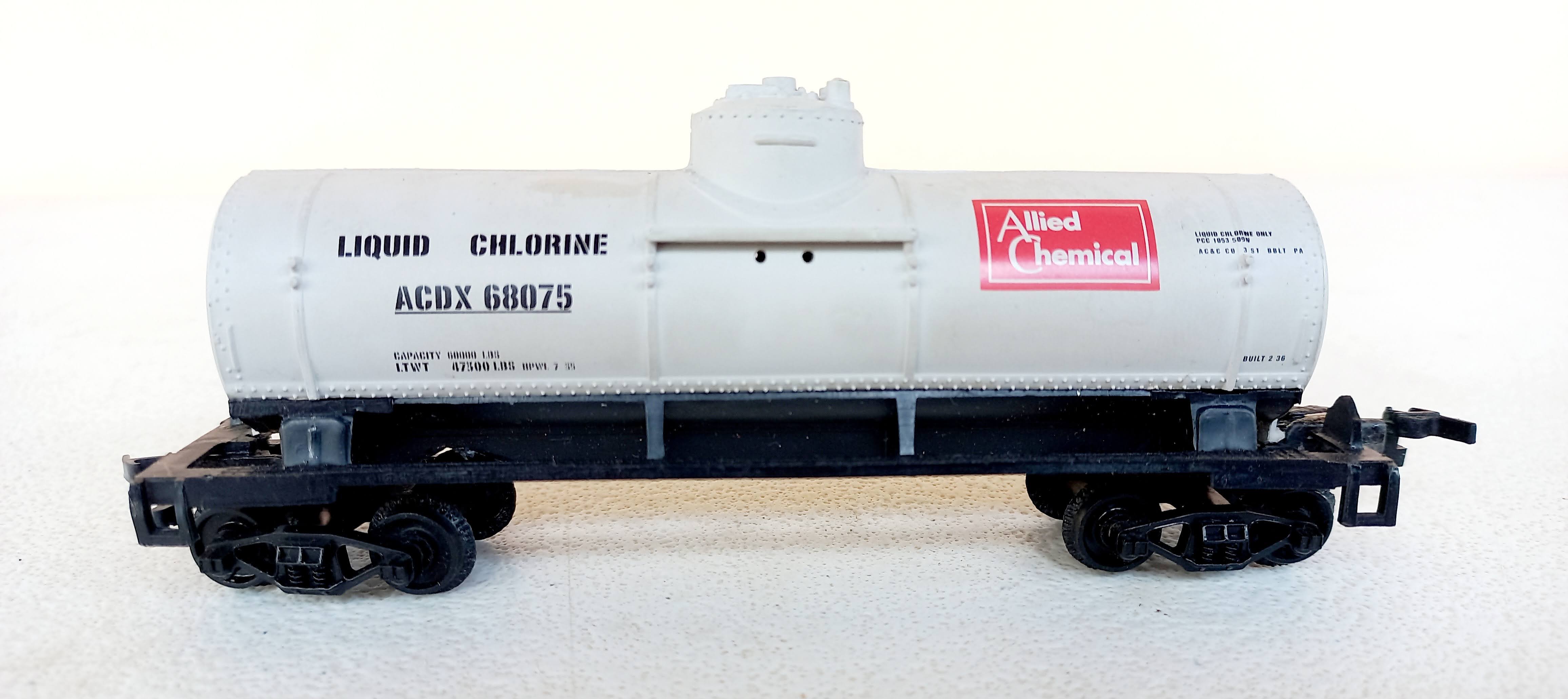 Life Like - vagão Tanque Allied Chemical  1 Domo  #68075