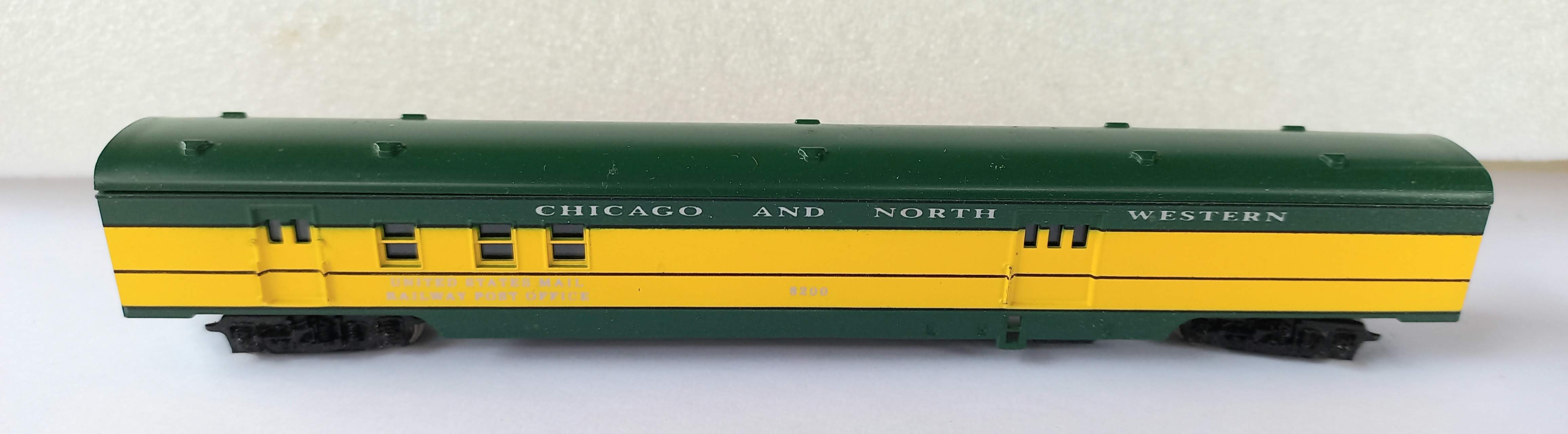 Concor - Carro Bagagem Chicago and Norther Western USADO