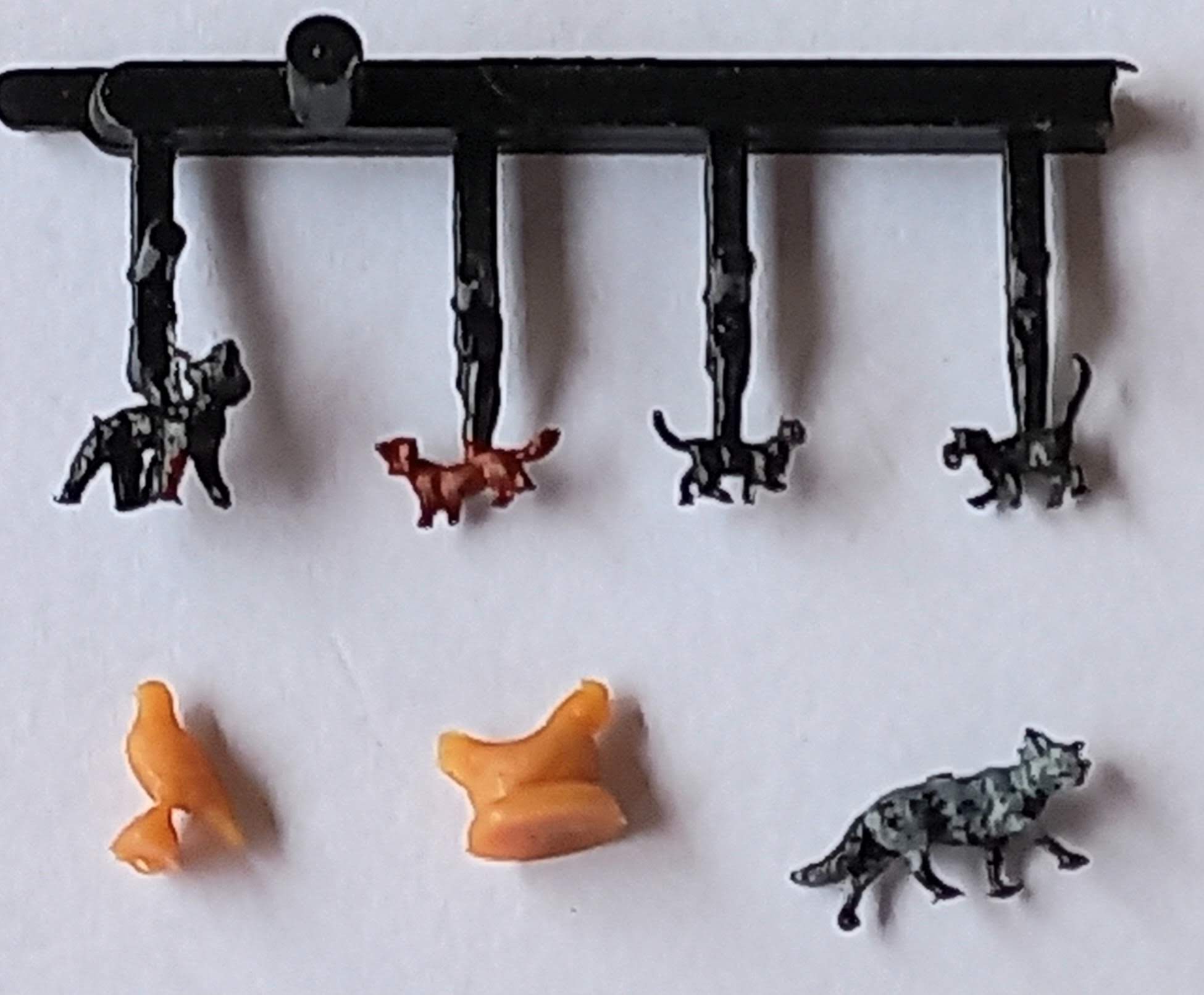 Conjunto de Amimais Diversos 'N' 1:160 USADOS