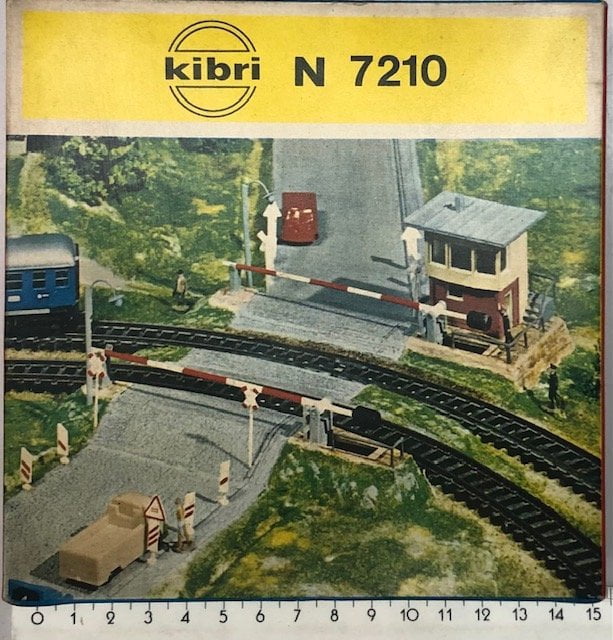 Kibri 7210 - Kit de Passagem de Nível em Curva