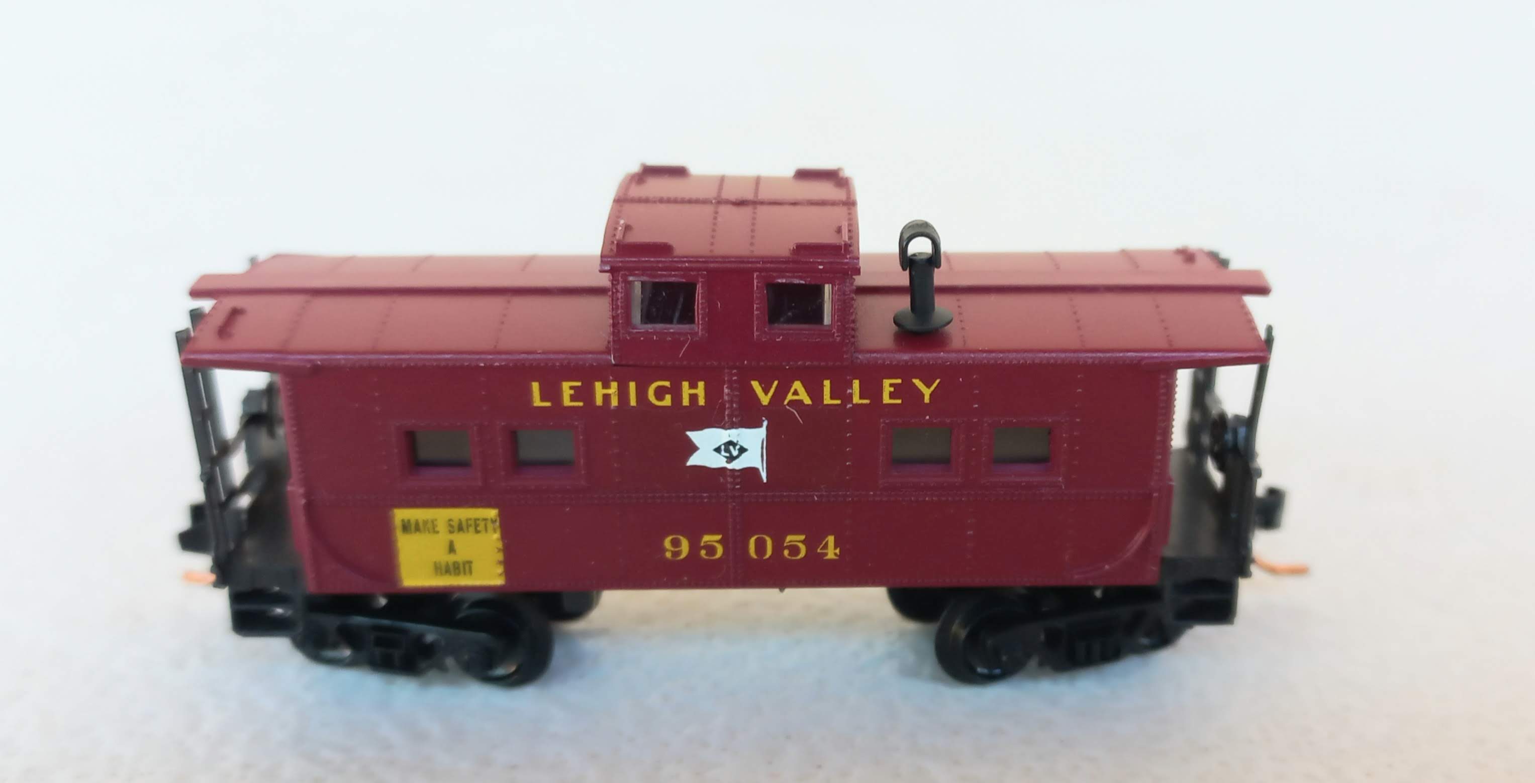 Life Like 7398 vagão  NE CABOOSE LEHIGH VALLEY #95054
