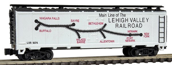 Model Power 83393 Escala N, Vagão Box Refrigerador  Model Power - LEHIGH VALLEY  #9374