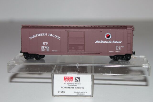 "N" Vagão Box car 51' Northern Pacific # 31430 - Micro Trains  31060