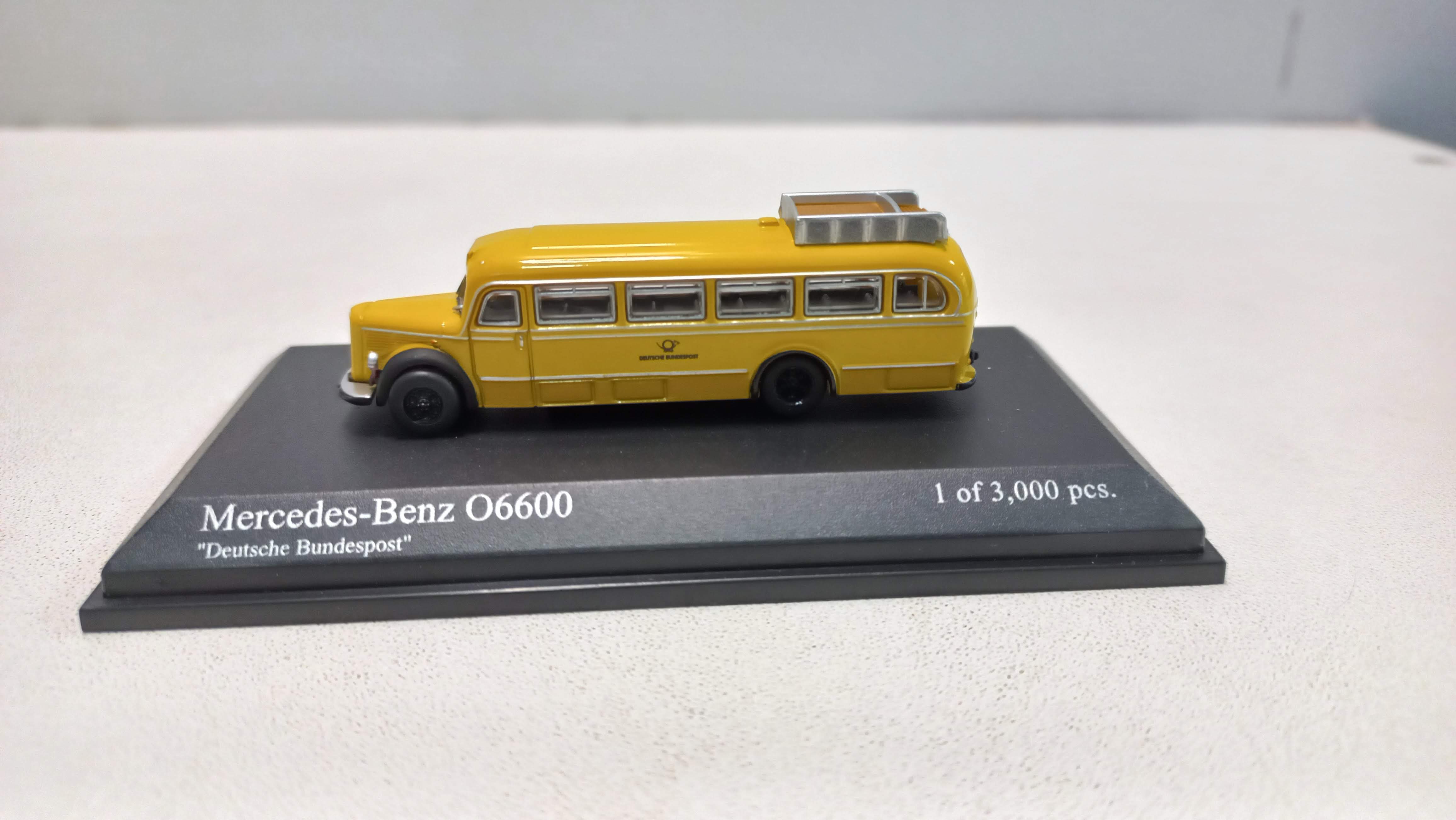 Ônibus "N" Mercedes Benz 0 6600 1950 - Minichamps 38081